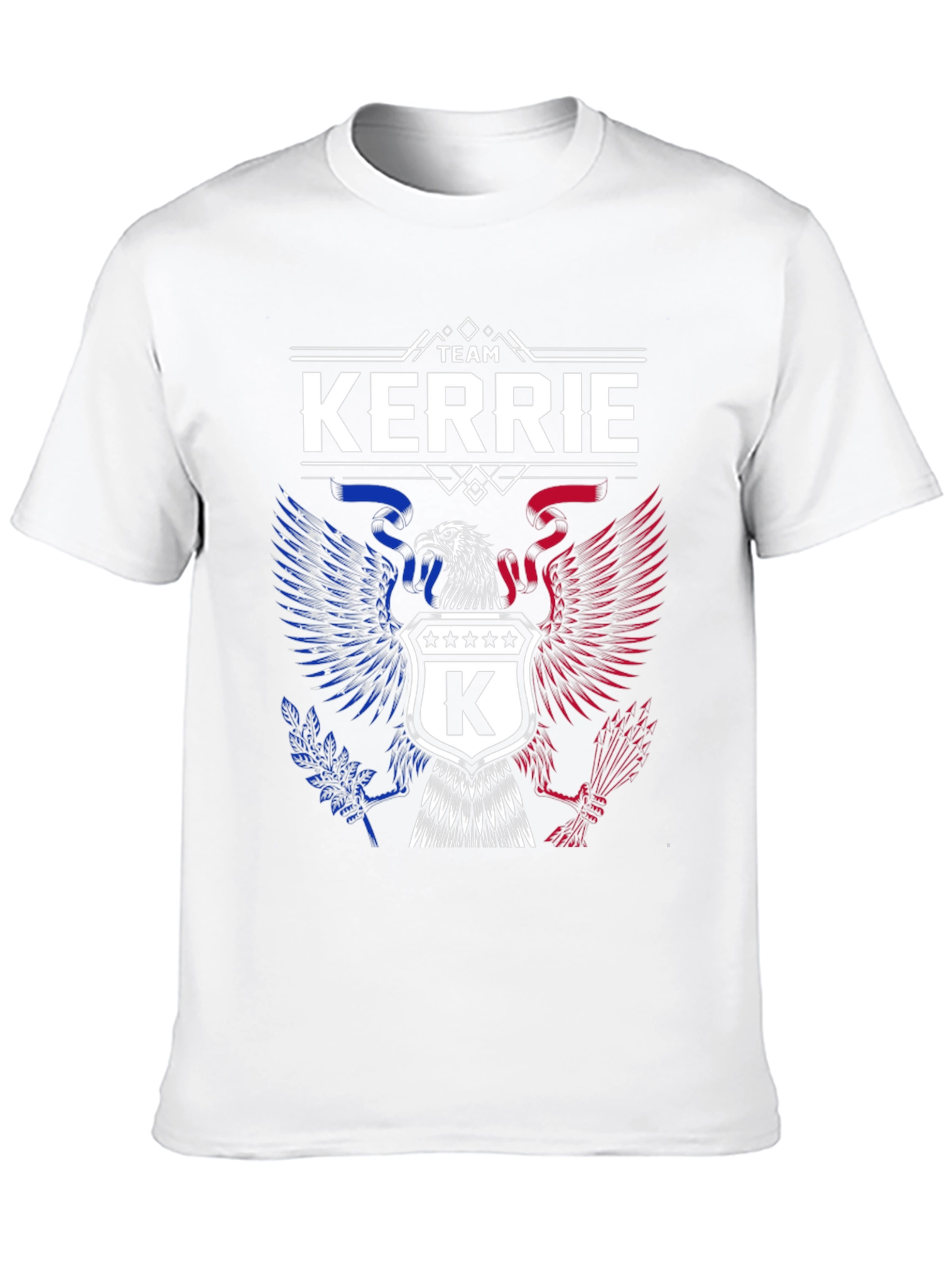 Team Kerrie Graphic Tee - Patriotic Eagle Design