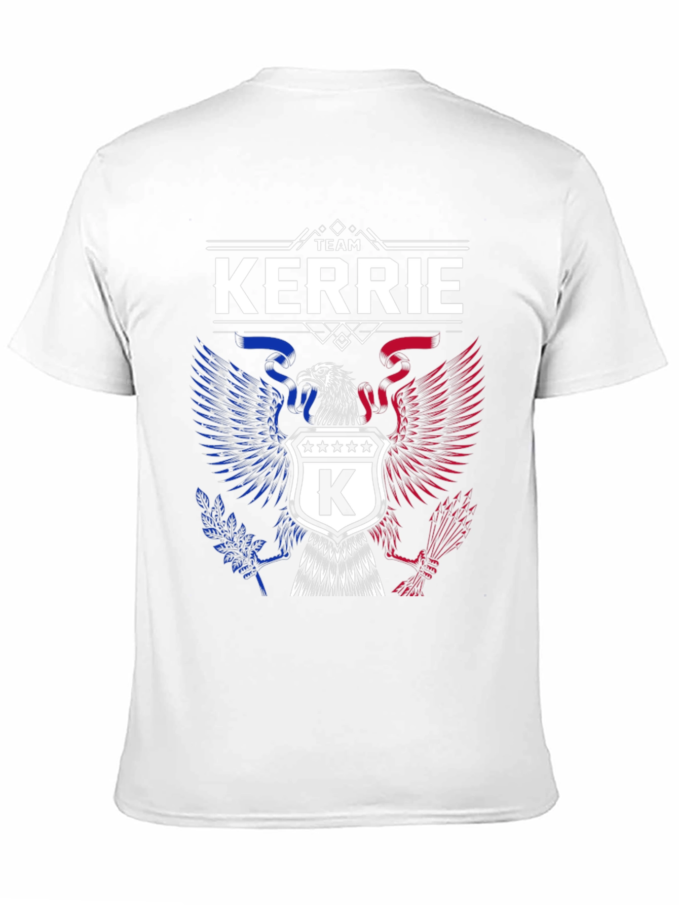 Team Kerrie Graphic Tee - Patriotic Eagle Design
