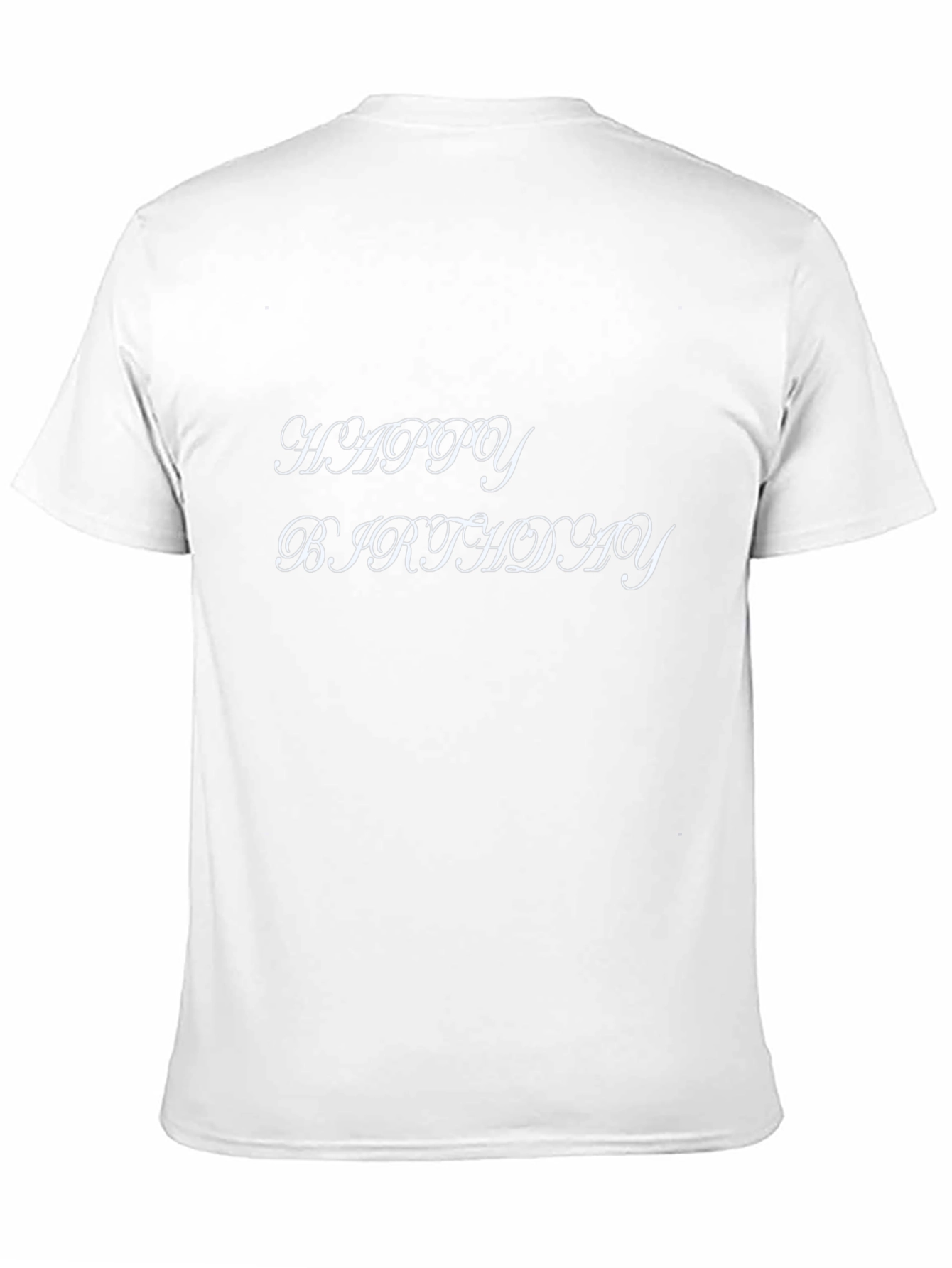 Happy Birthday Black T-Shirt - Stylish Celebration Wear