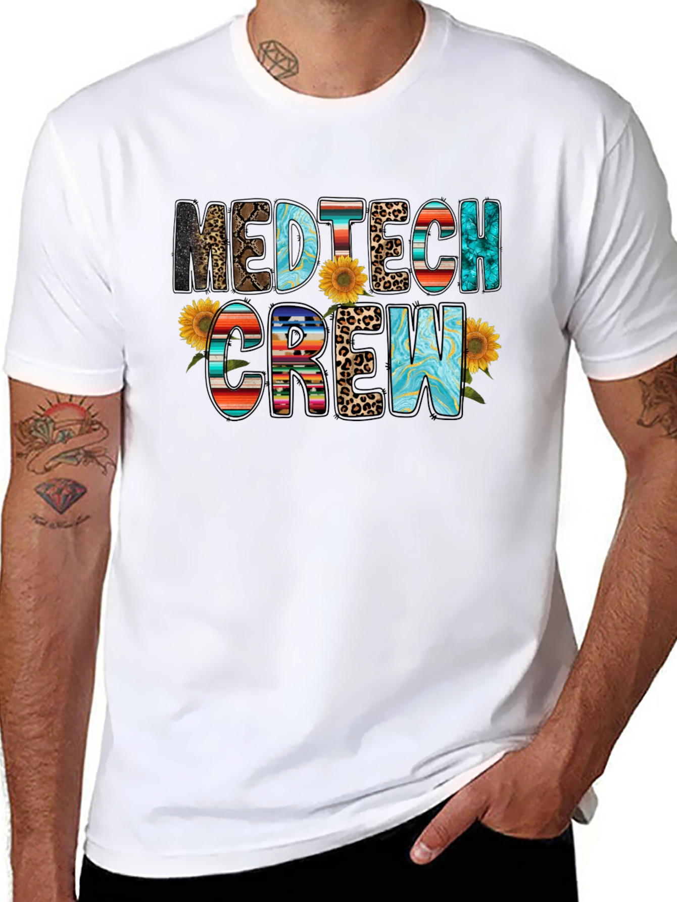 Medtech Crew Graphic T-Shirt
