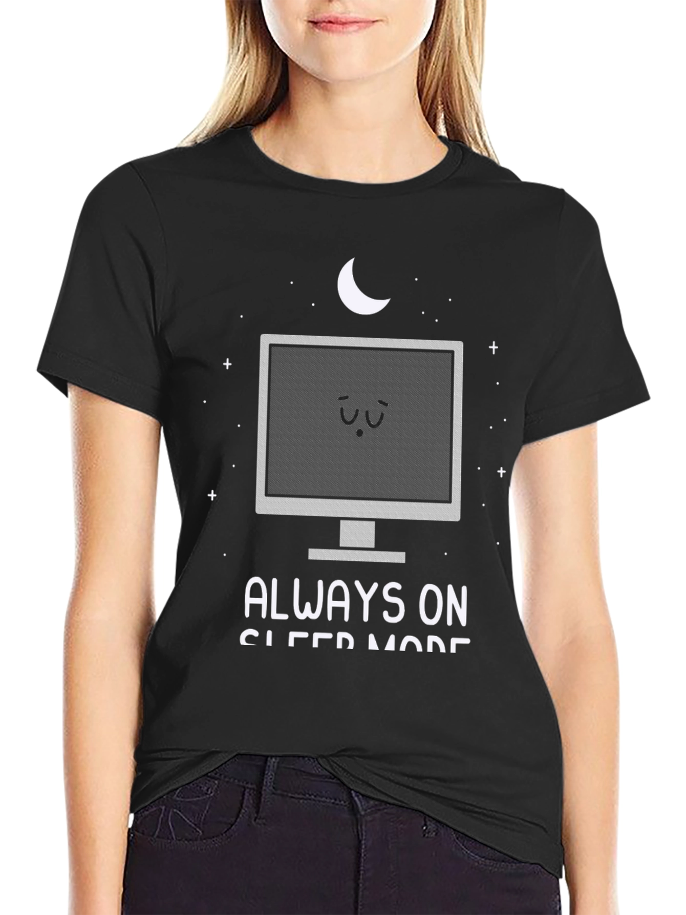 Always On Sleep Mode Graphic Tee