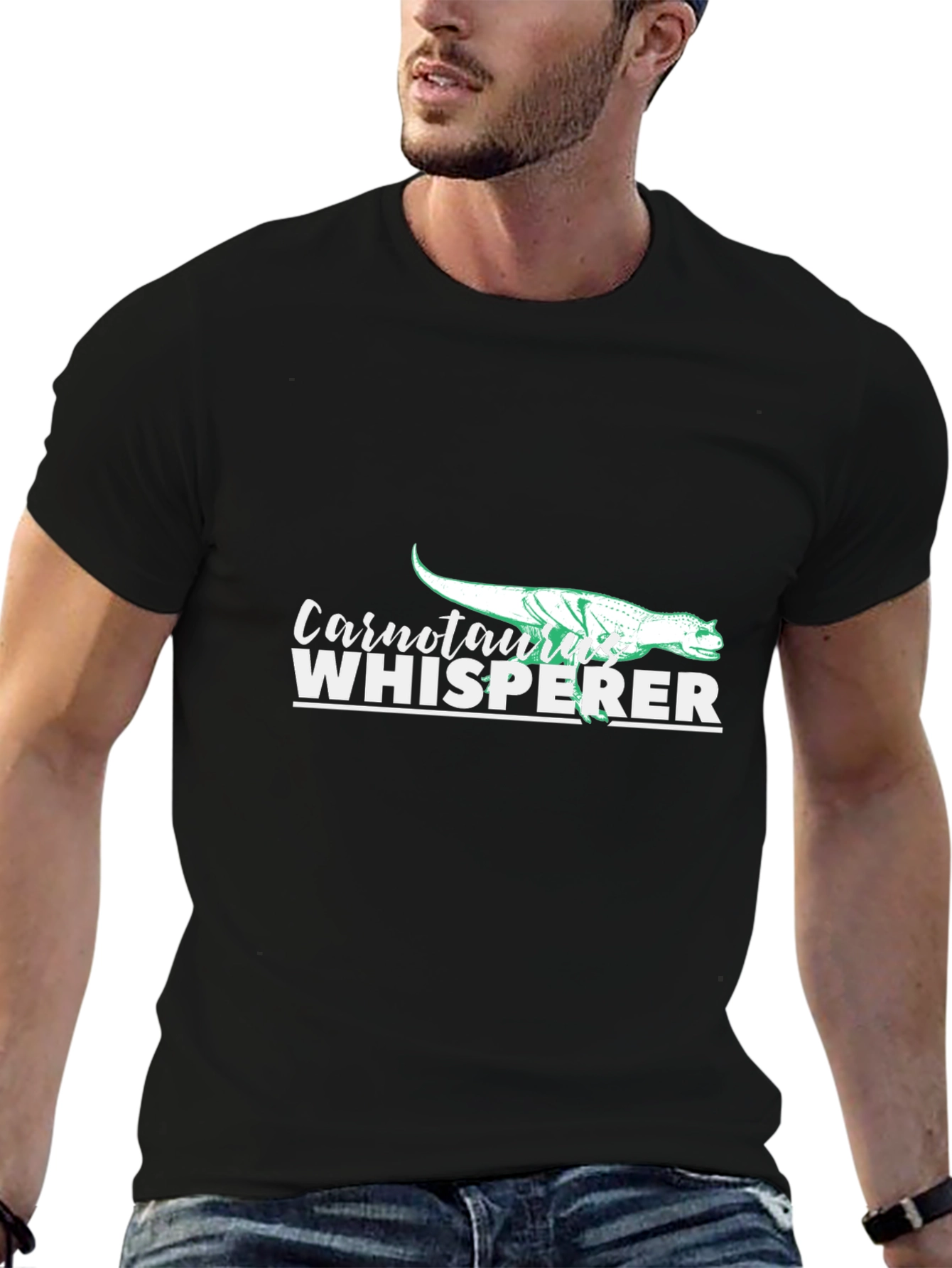 Carnotaurus Whisperer Graphic T-Shirt