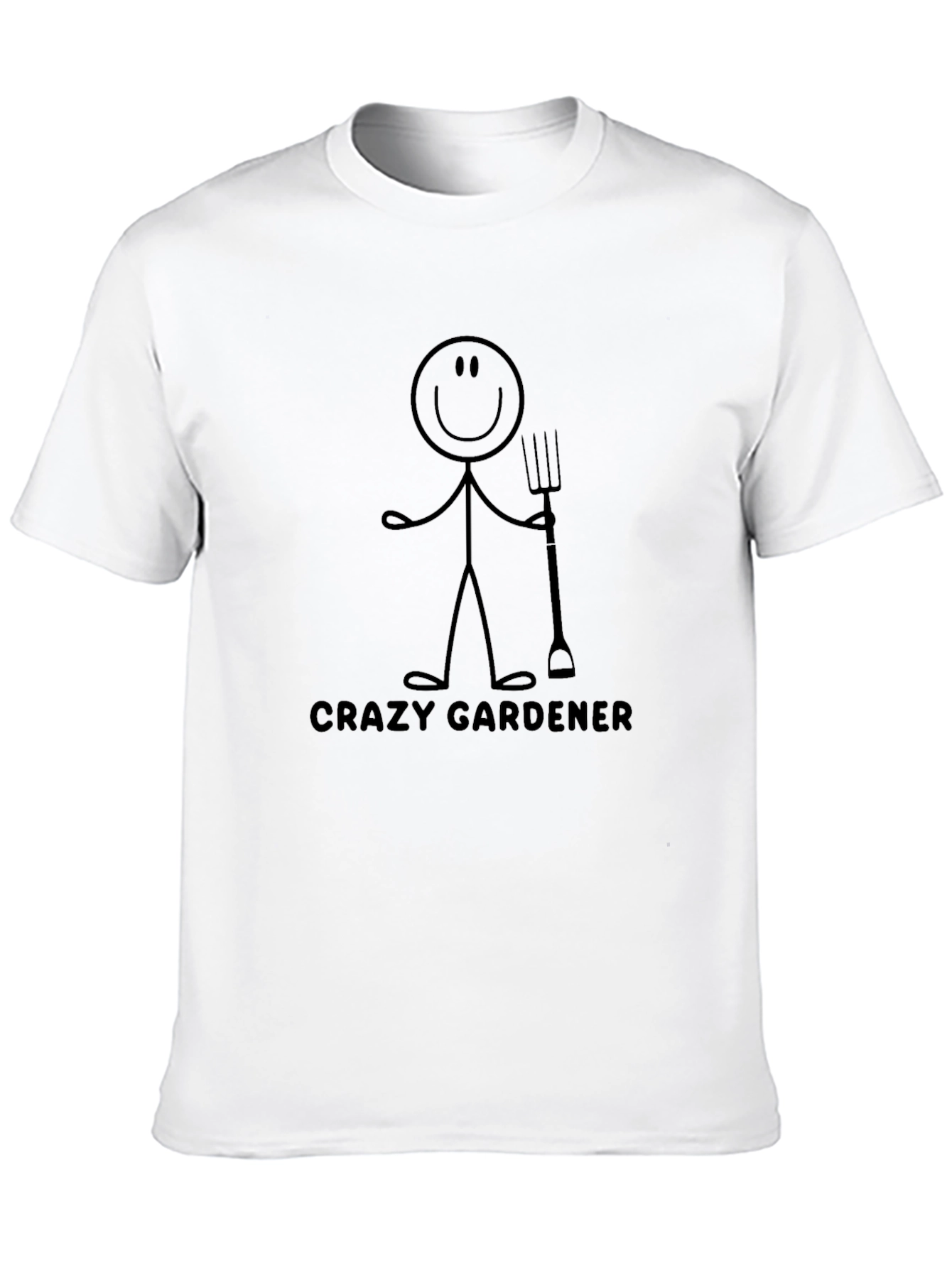 Crazy Gardener Graphic T-Shirt