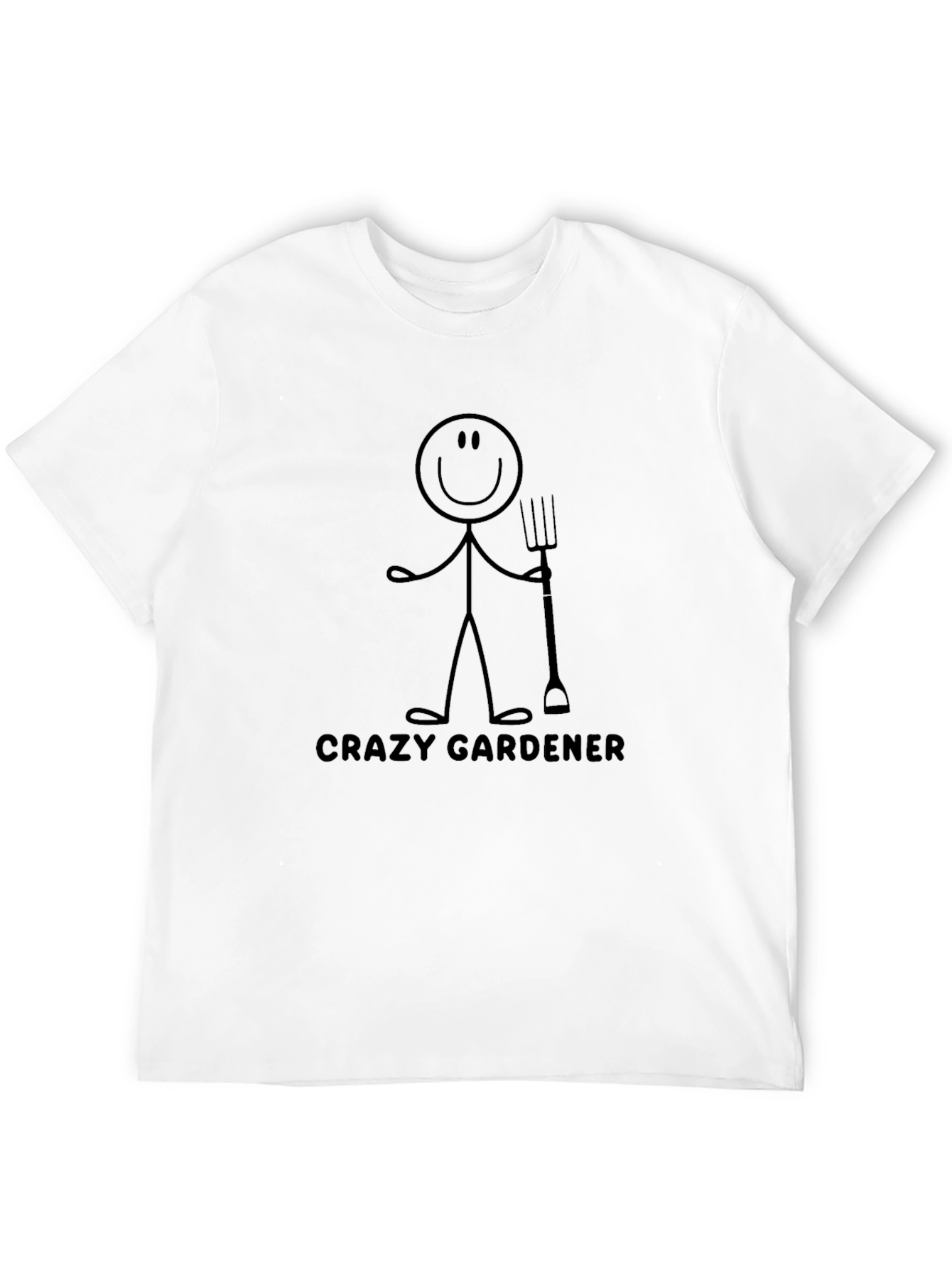 Crazy Gardener Graphic T-Shirt
