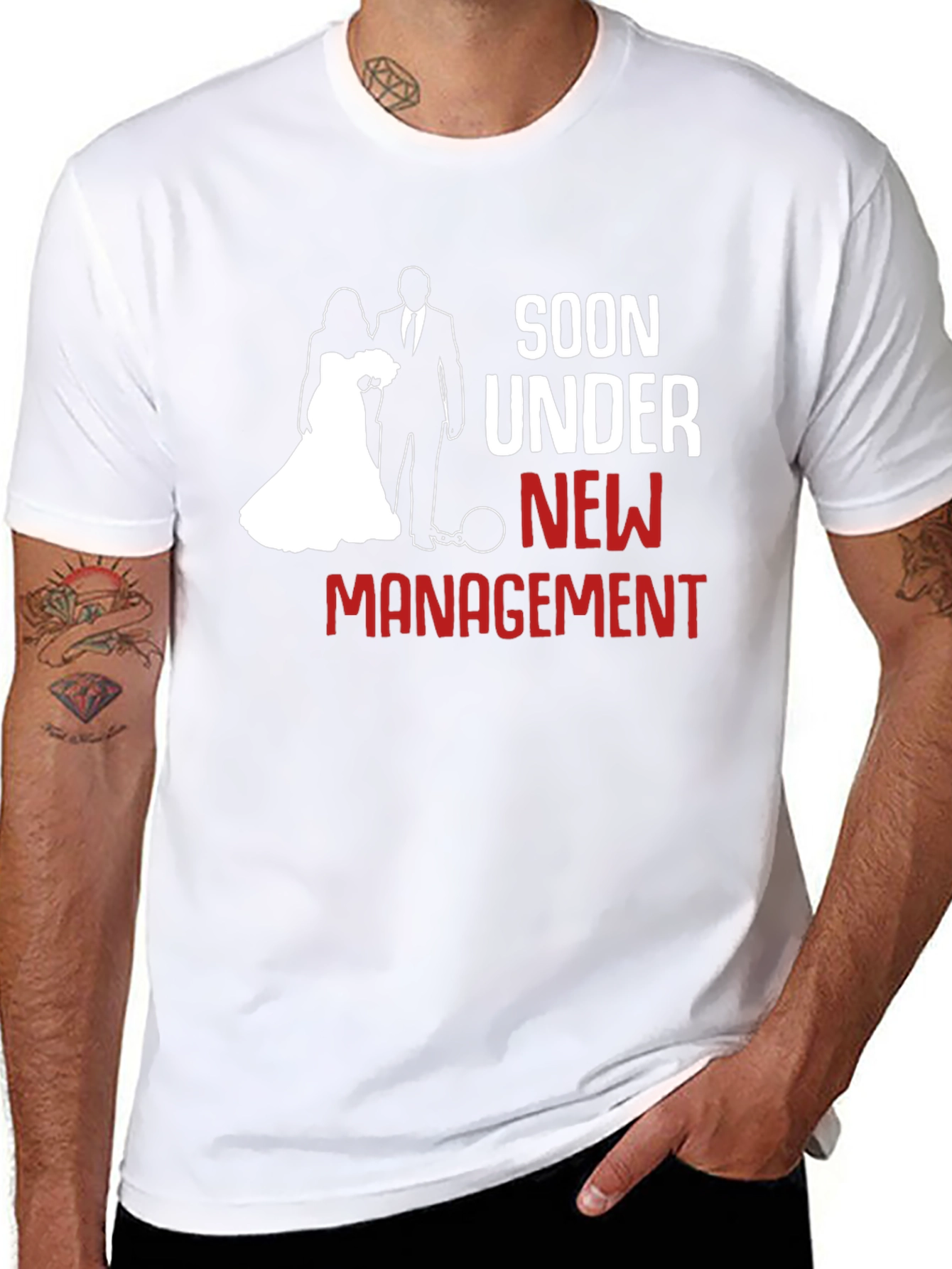 Soon Under New Management T-Shirt Funny Groom