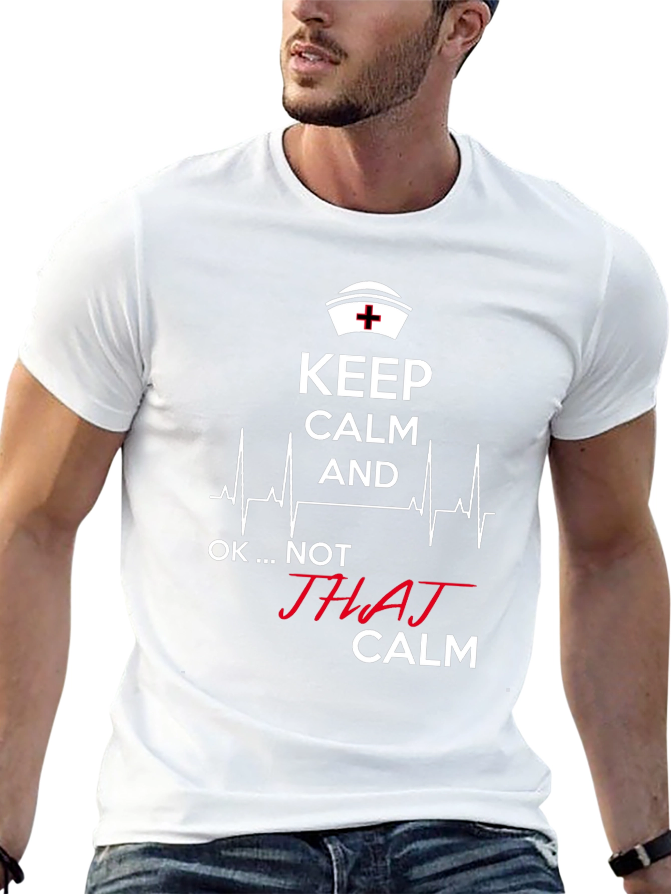Keep Calm Nurse T-Shirt - Funny RN Apparel