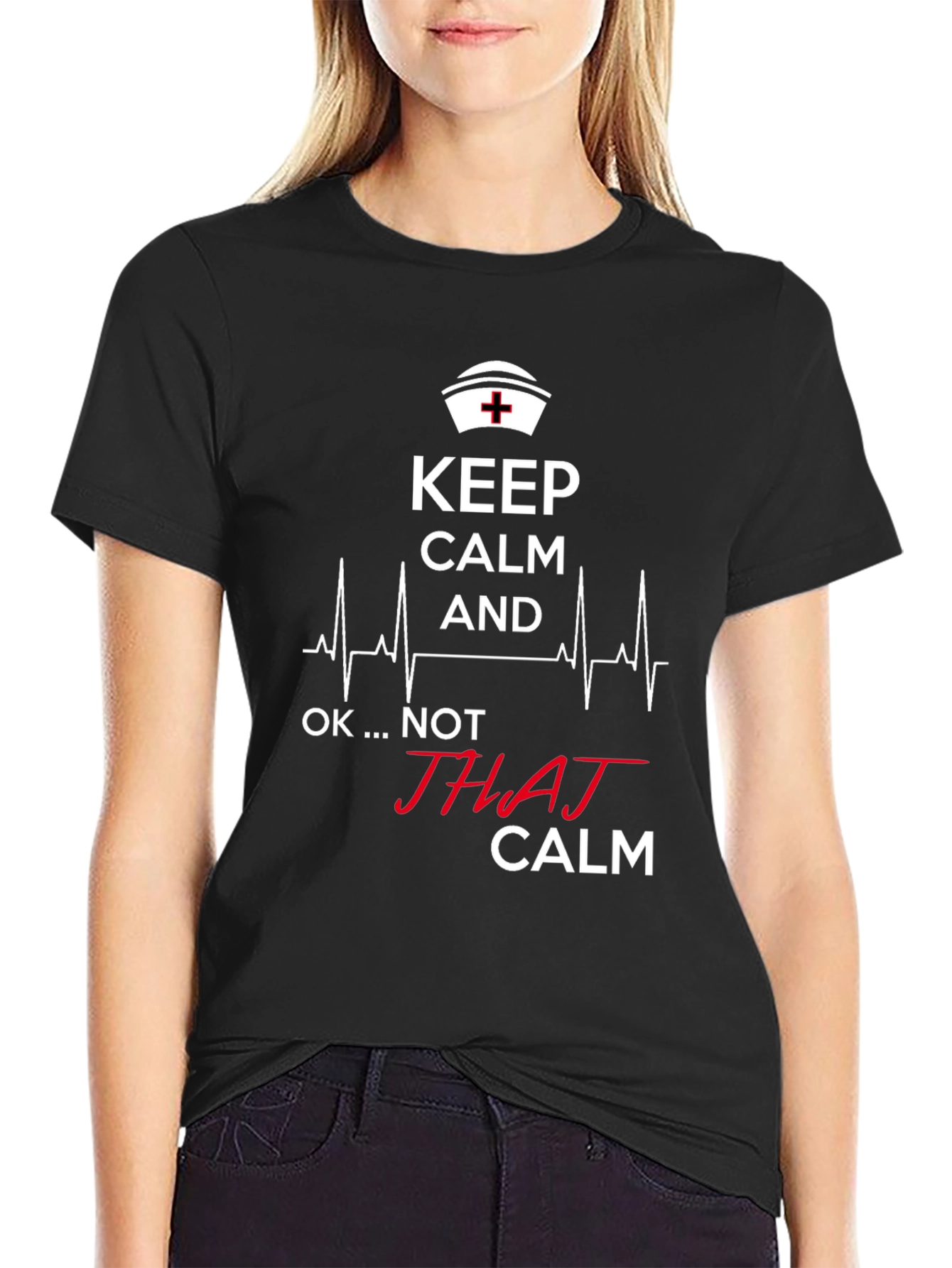 Keep Calm Nurse T-Shirt - Funny RN Apparel