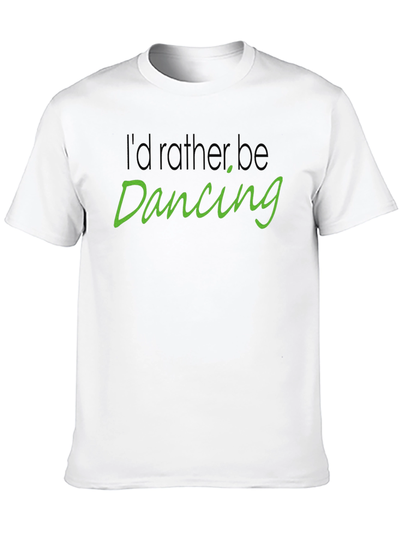 Dancing Graphic Black T-Shirt
