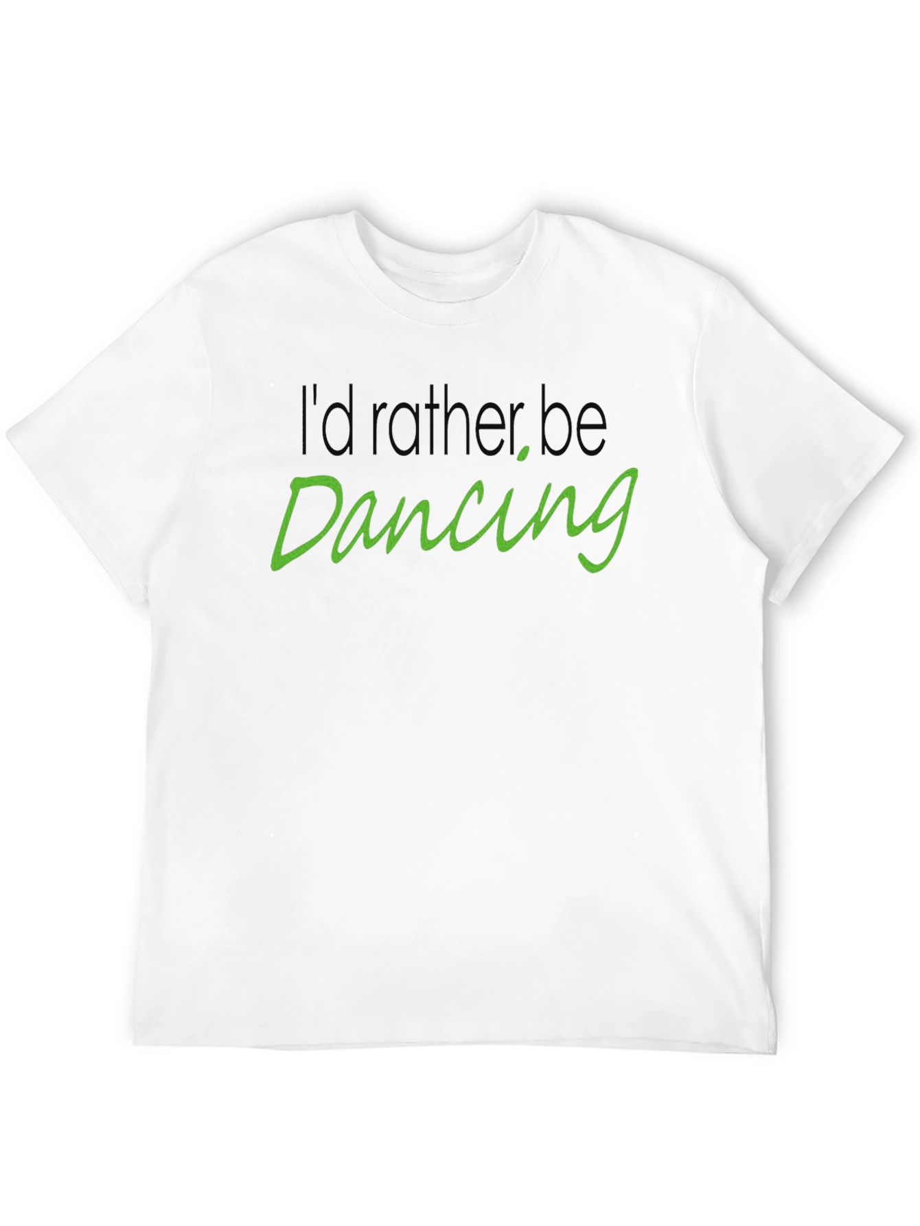 Dancing Graphic Black T-Shirt