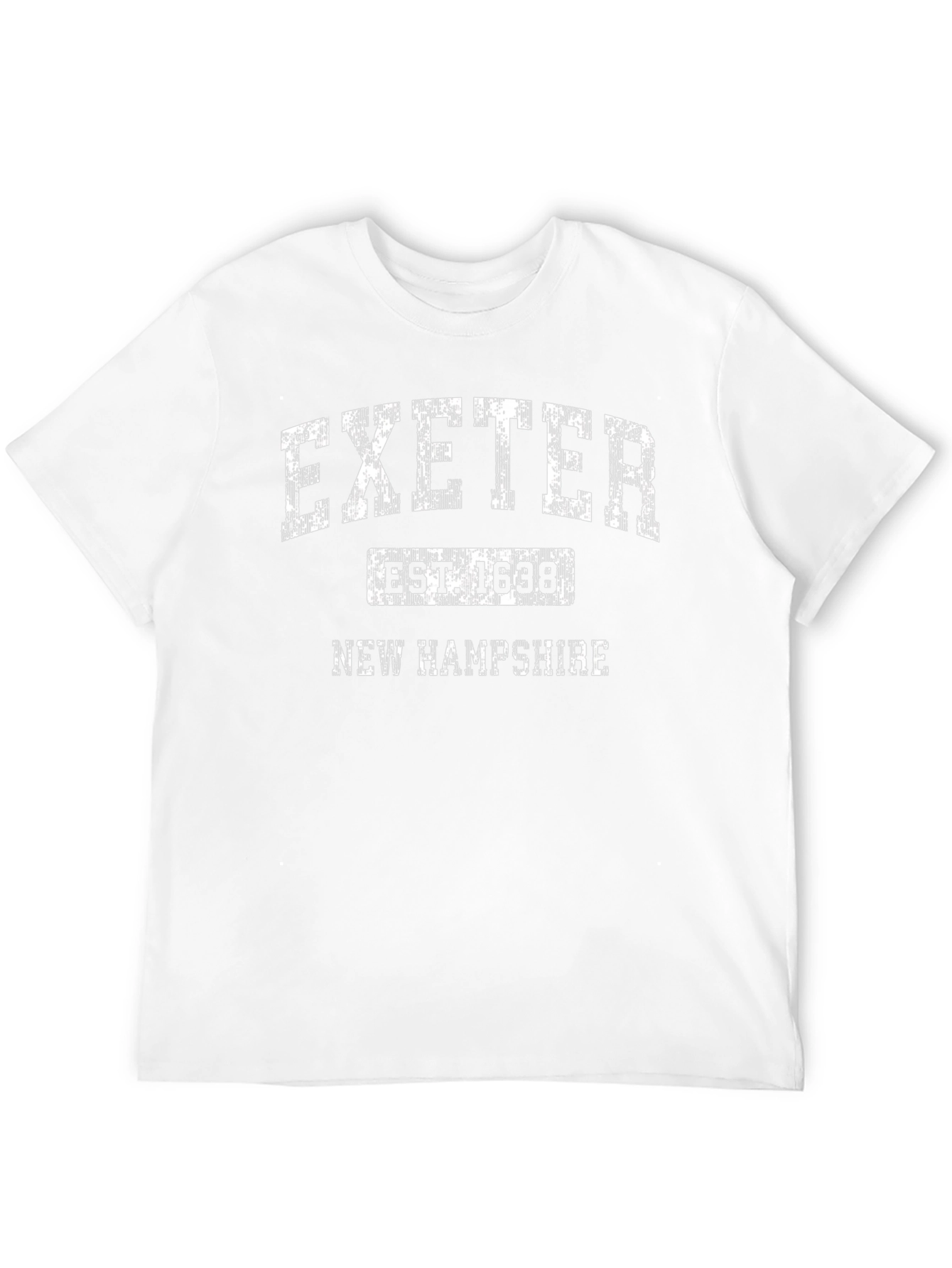 Exeter New Hampshire Est. 1638 Black T-Shirt