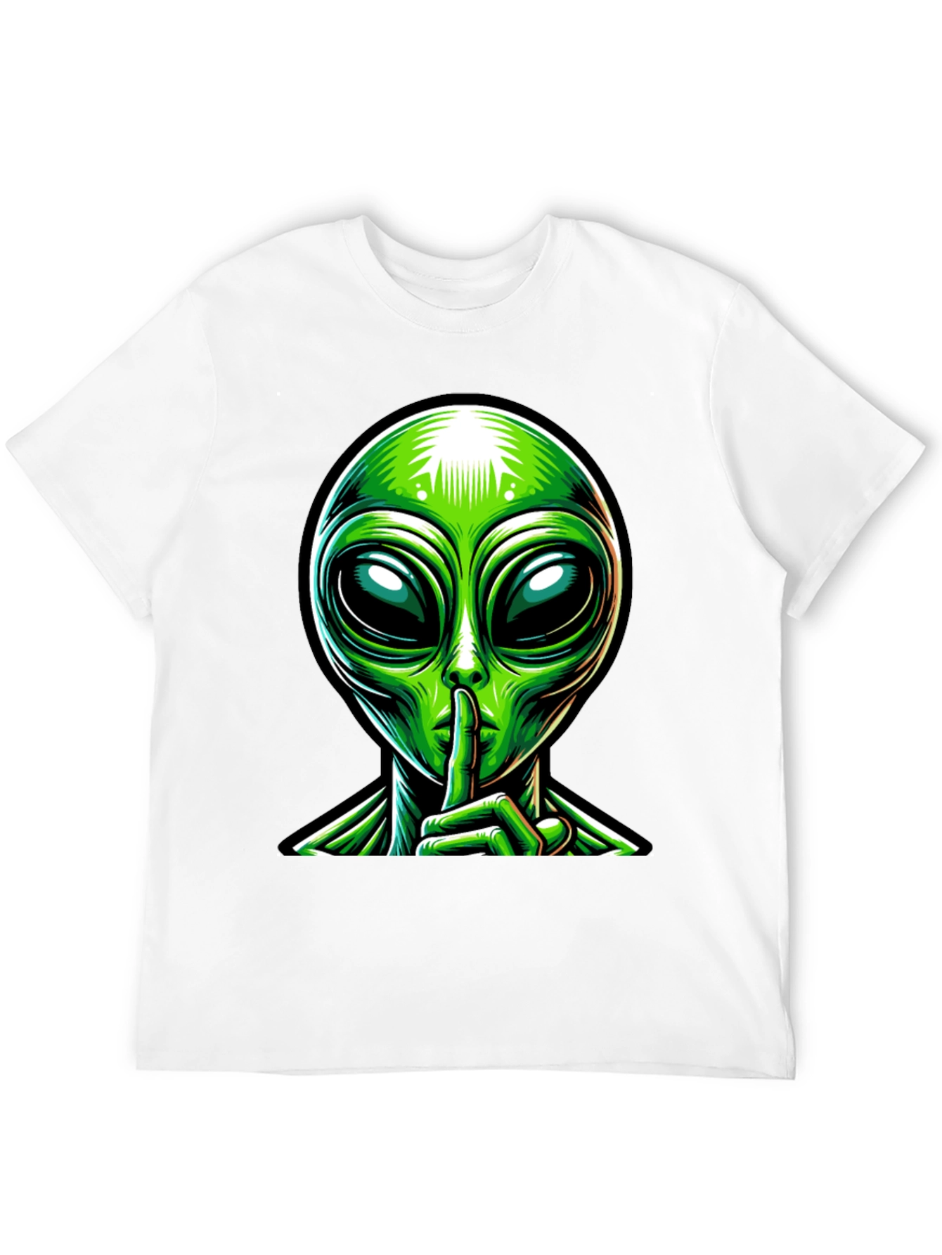 Alien Shhh T-Shirt