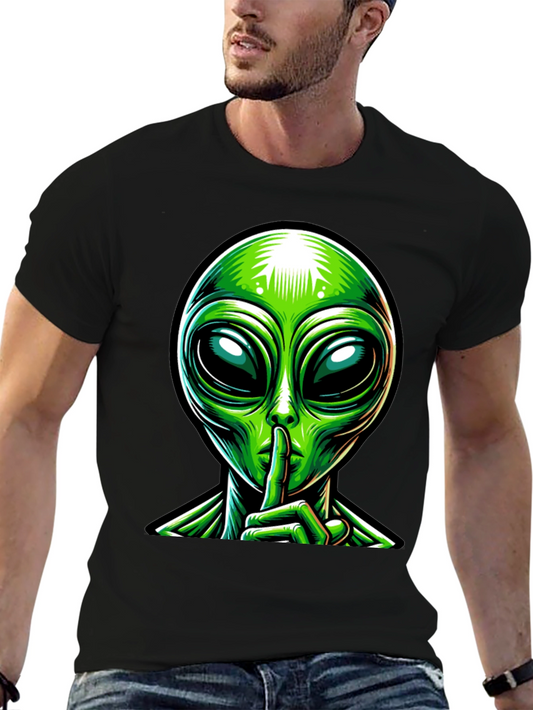 Alien Shhh T-Shirt