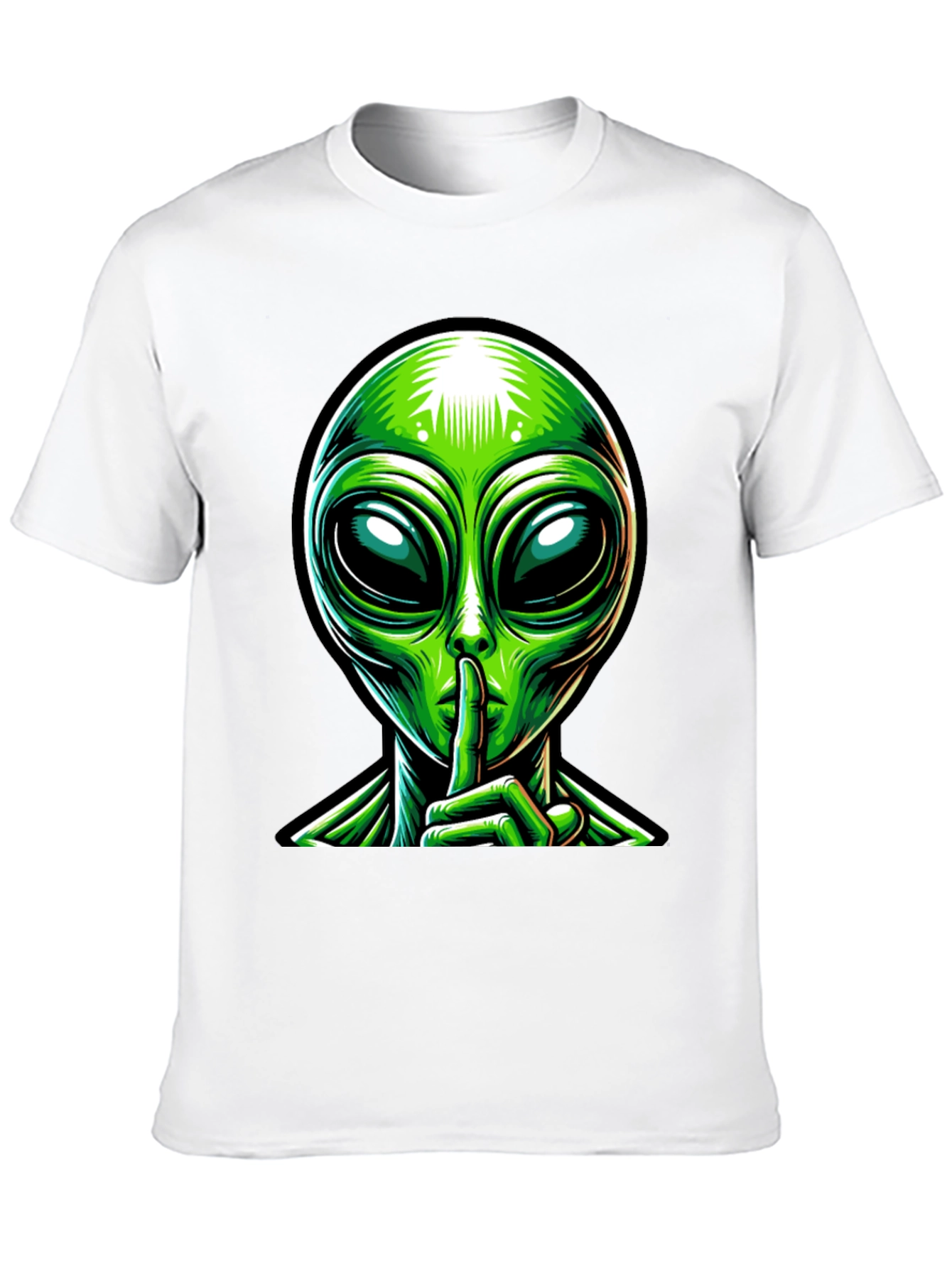 Alien Shhh T-Shirt