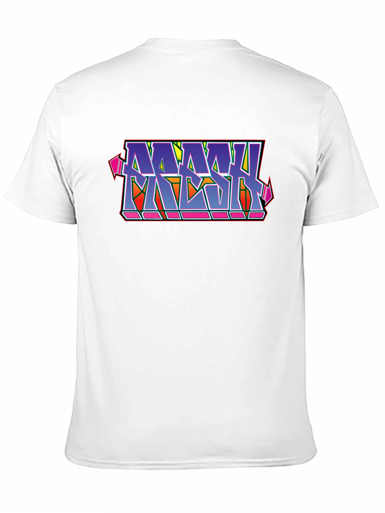 MASH Graffiti Style Black Cotton Graphic T-Shirt