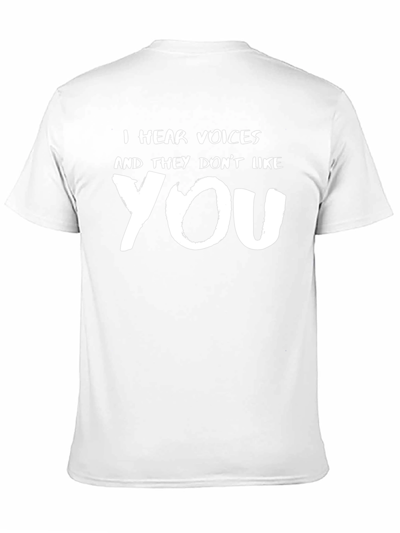 I Hear Voices Funny Graphic Tee