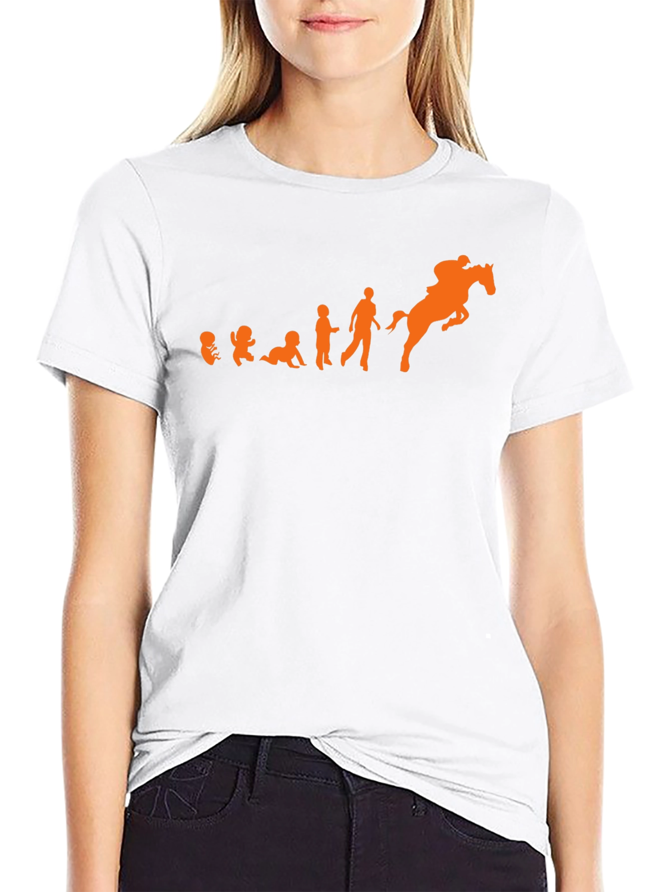 Equestrian Evolution Graphic T-Shirt
