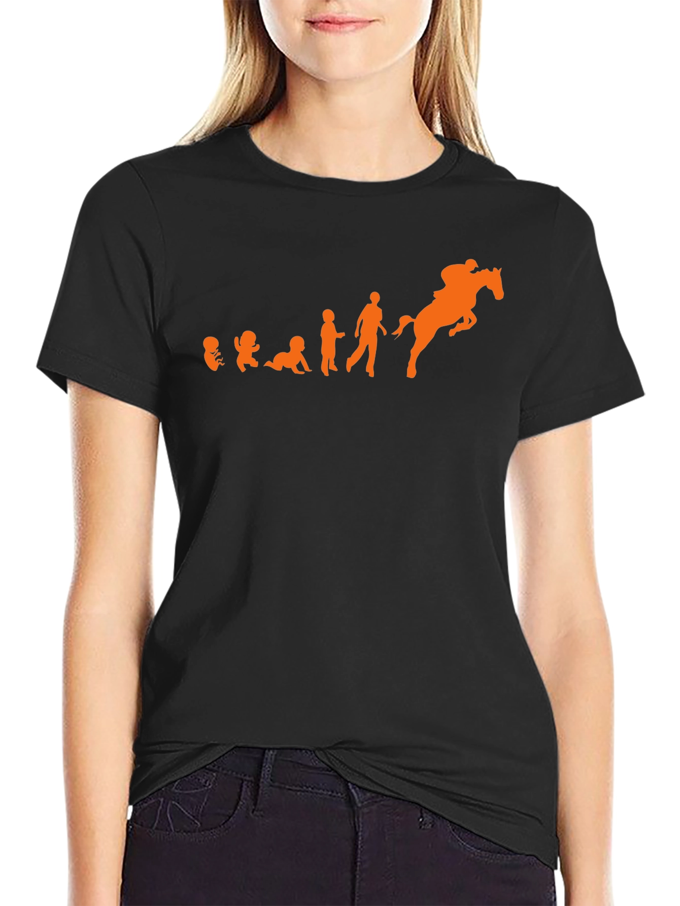 Equestrian Evolution Graphic T-Shirt