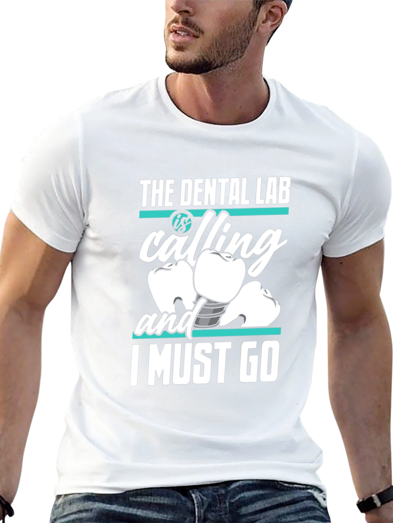 Dental Lab Calling T-Shirt - Dentist Humor Tee