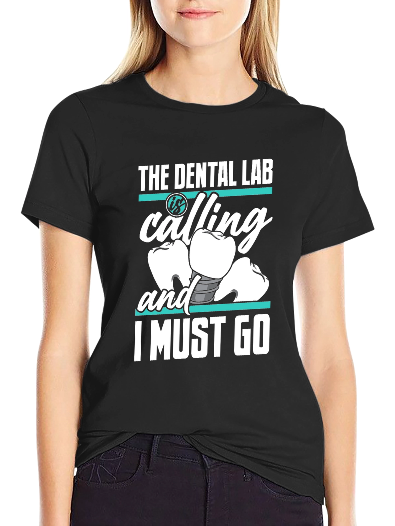 Dental Lab Calling T-Shirt - Dentist Humor Tee