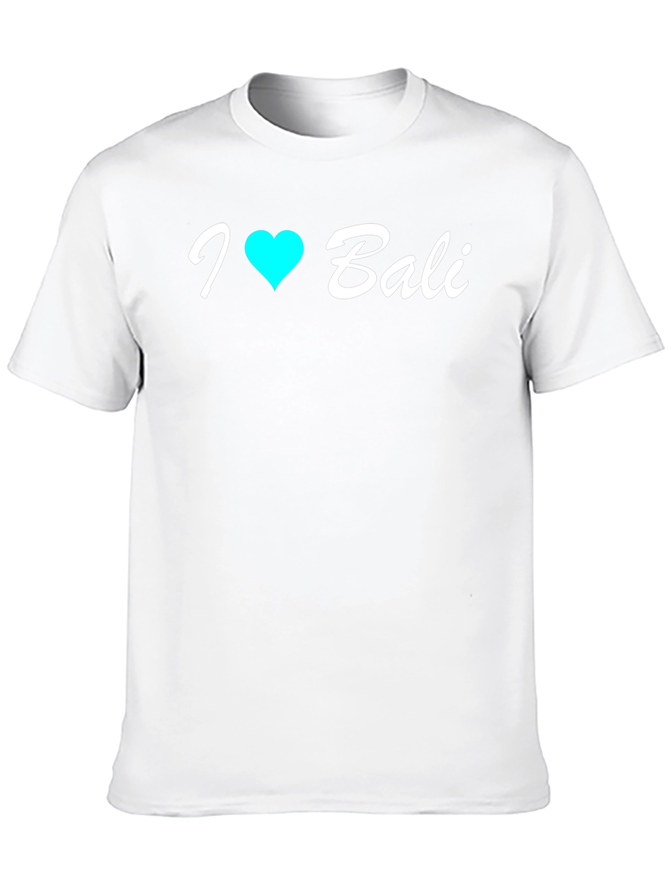 I Heart Bali Black T-Shirt - Stylish Souvenir Tee