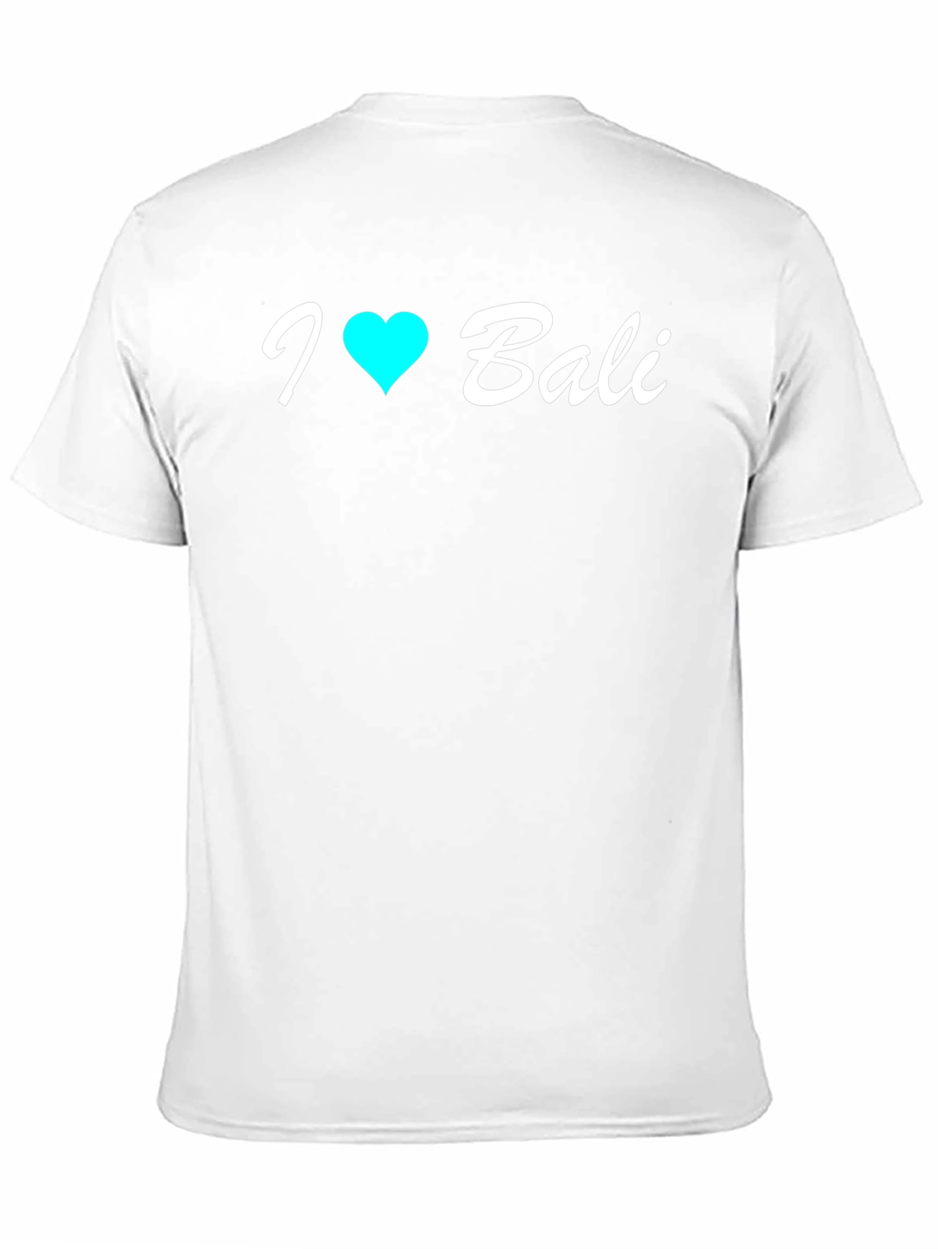 I Heart Bali Black T-Shirt - Stylish Souvenir Tee