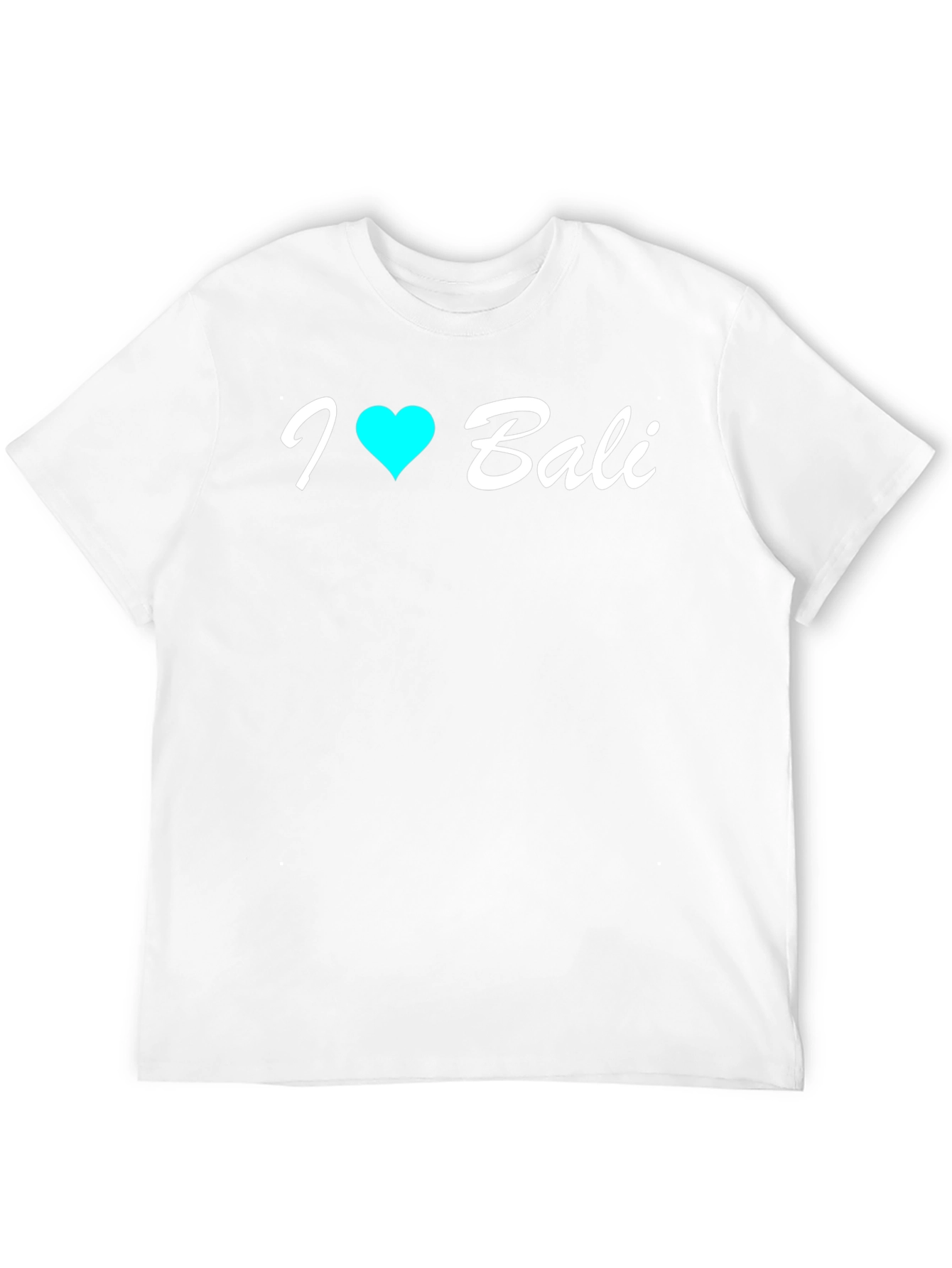 I Heart Bali Black T-Shirt - Stylish Souvenir Tee