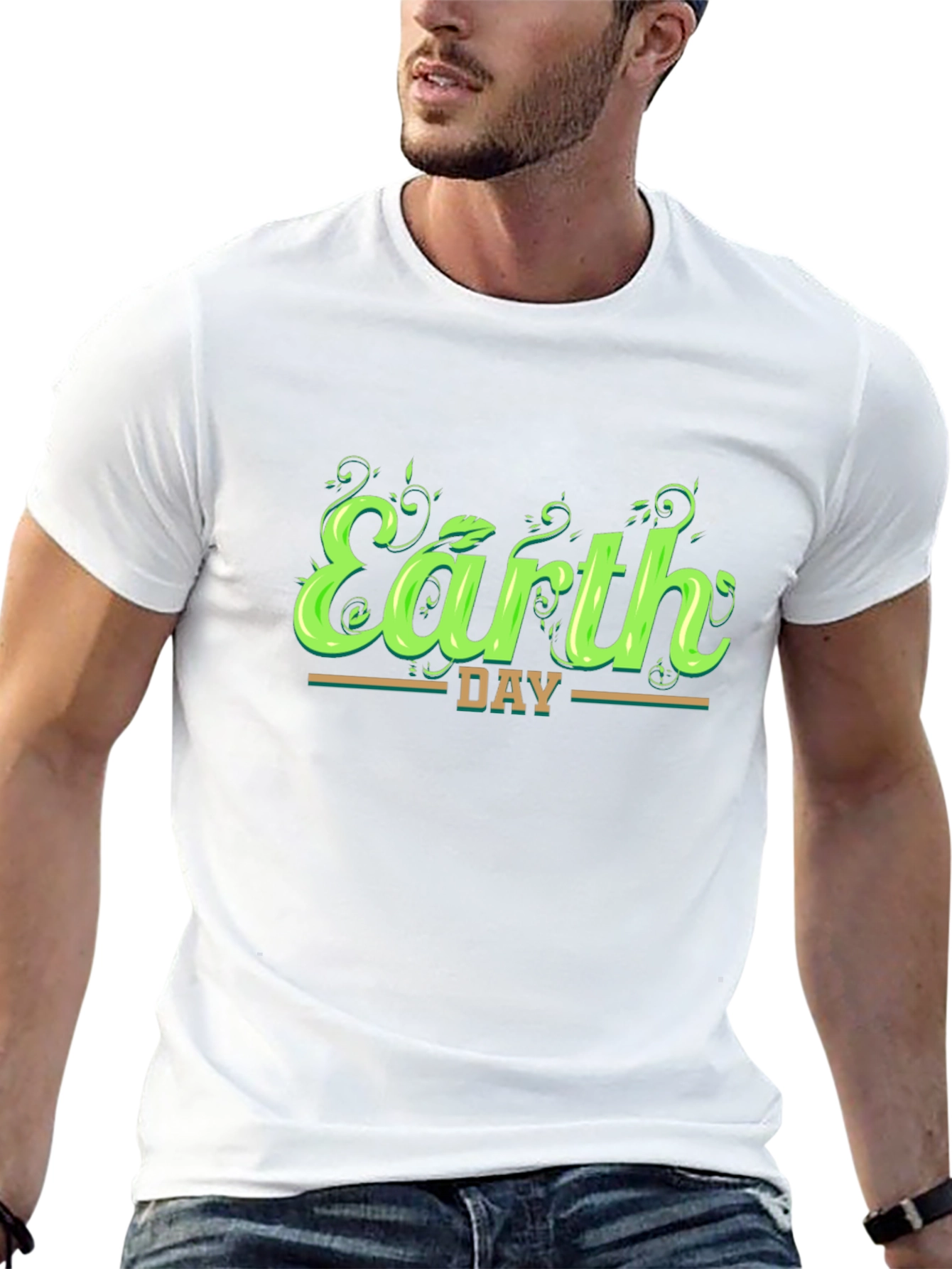 Earth Day Black T-Shirt