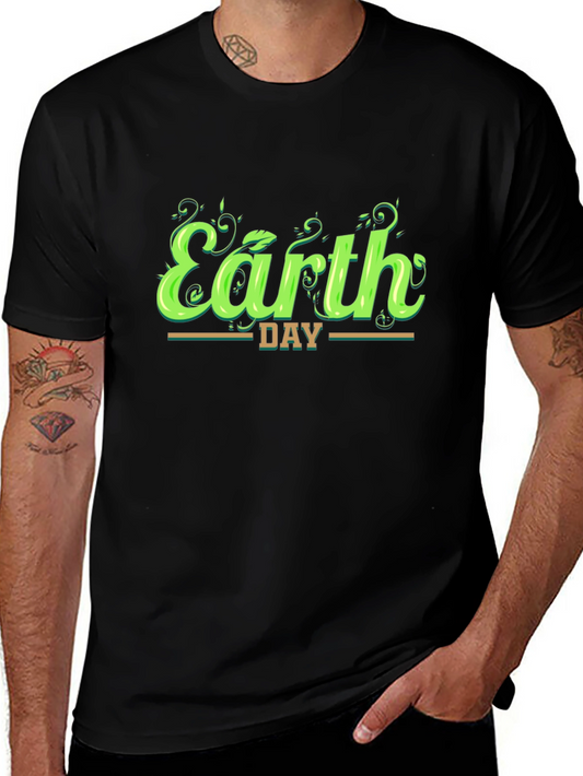 Earth Day Black T-Shirt