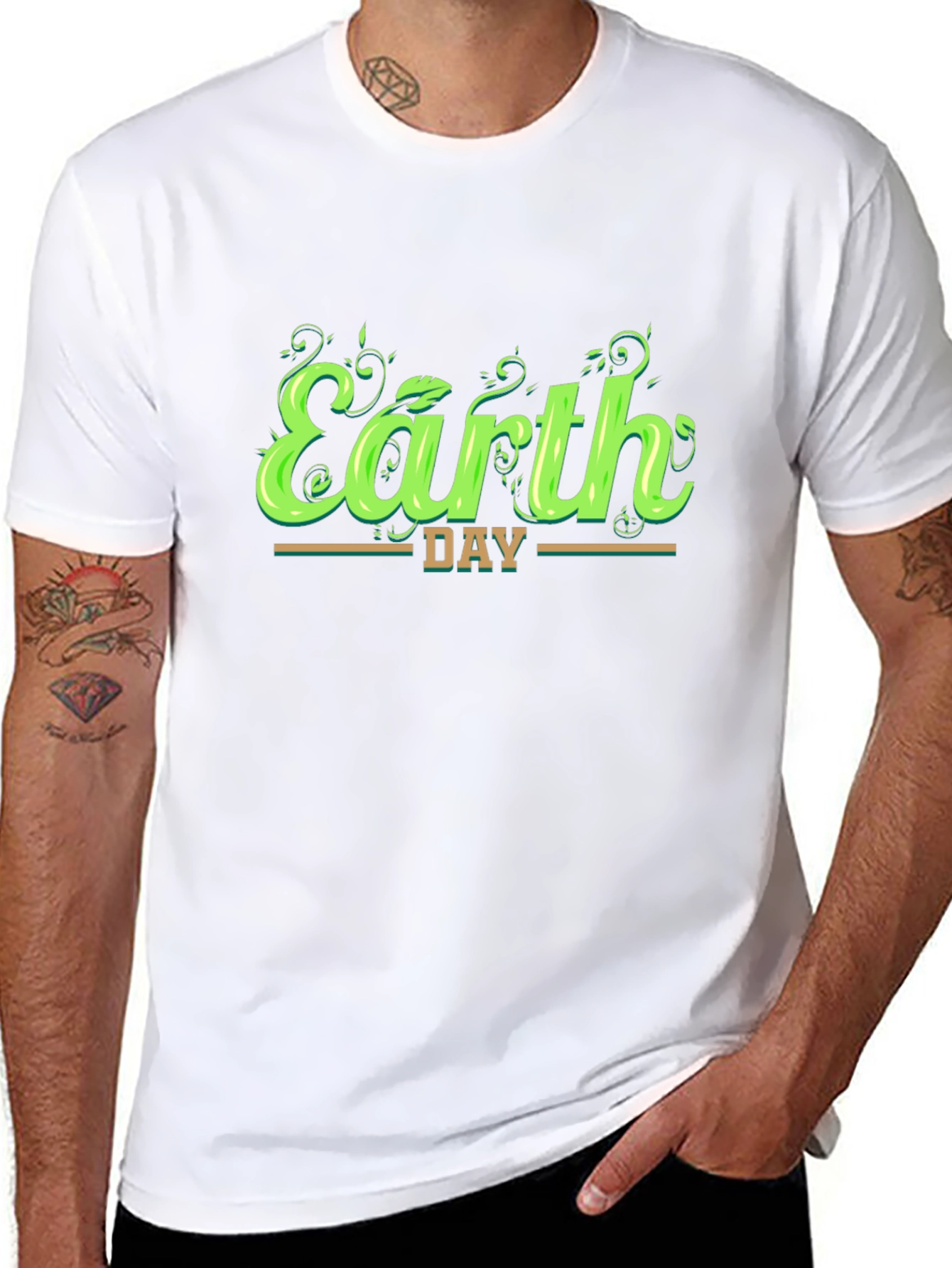 Earth Day Black T-Shirt