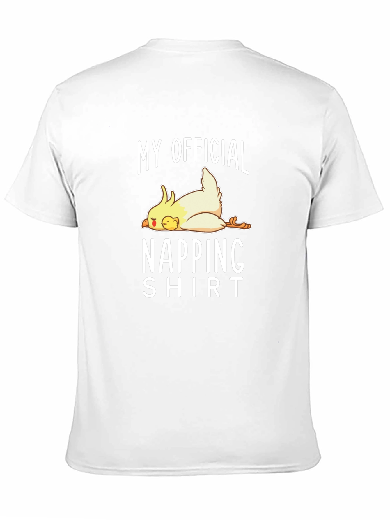 My Official Napping Shirt - Funny Cockatiel Tee