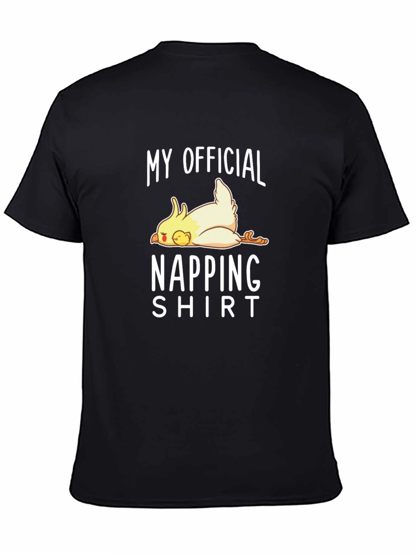 My Official Napping Shirt - Funny Cockatiel Tee