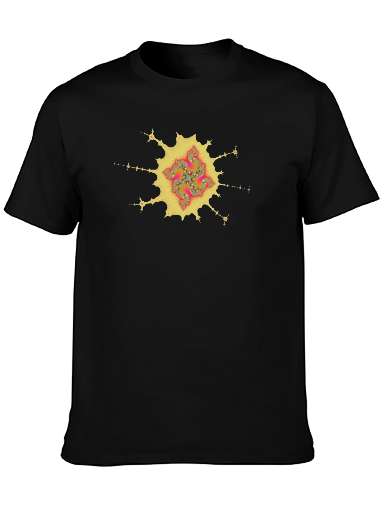 Fractal Design Tee - Unique Graphic Print T-Shirt