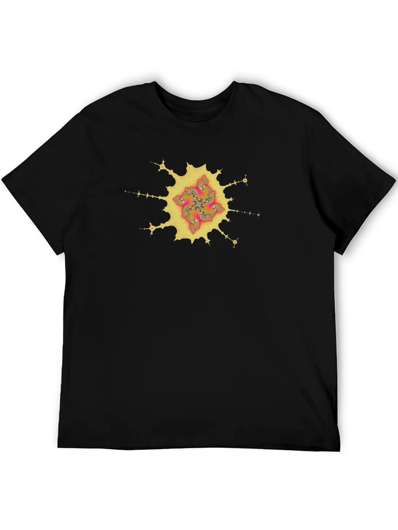 Fractal Design Tee - Unique Graphic Print T-Shirt