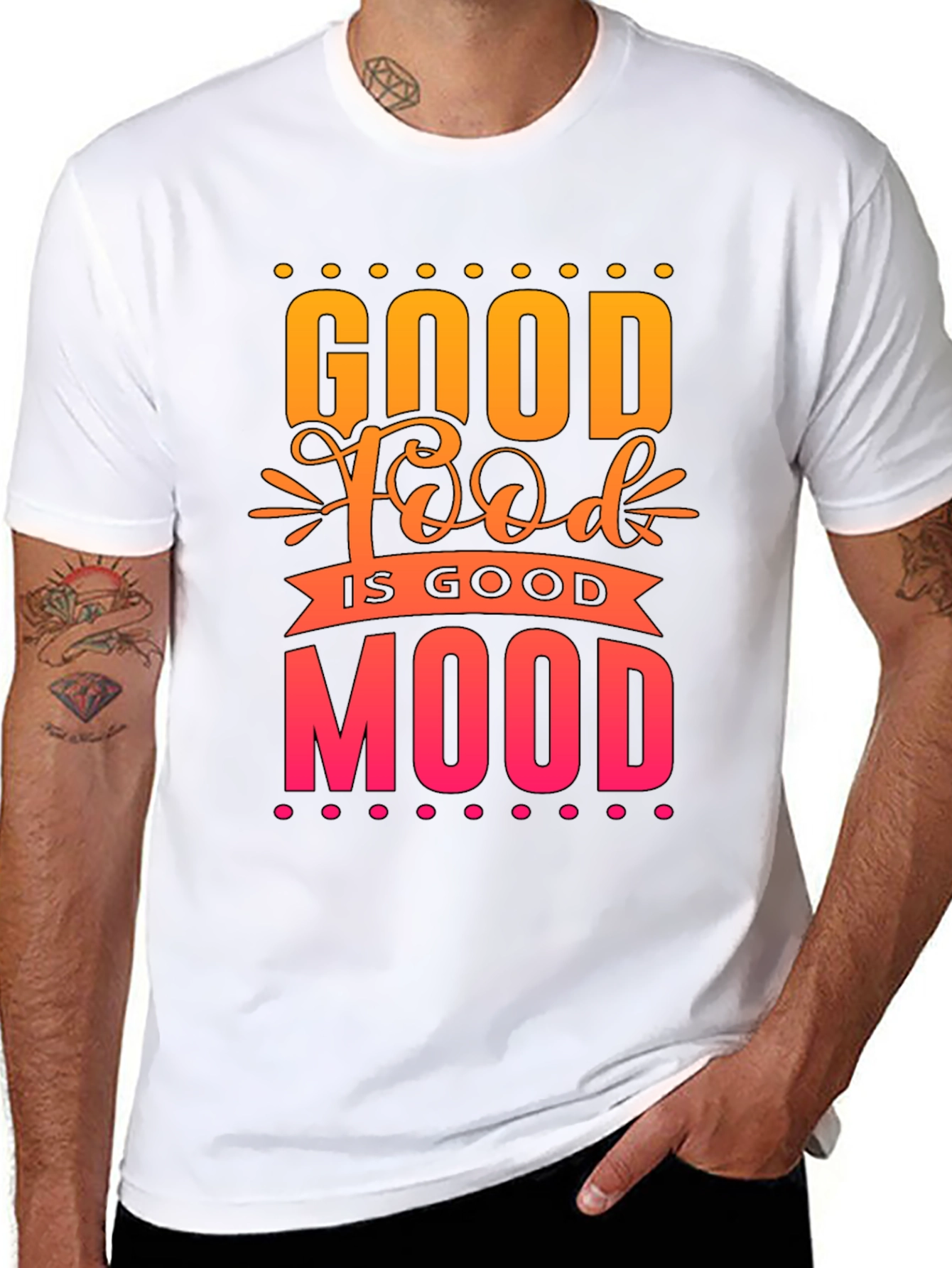 Good Food Good Mood Graphic Tee