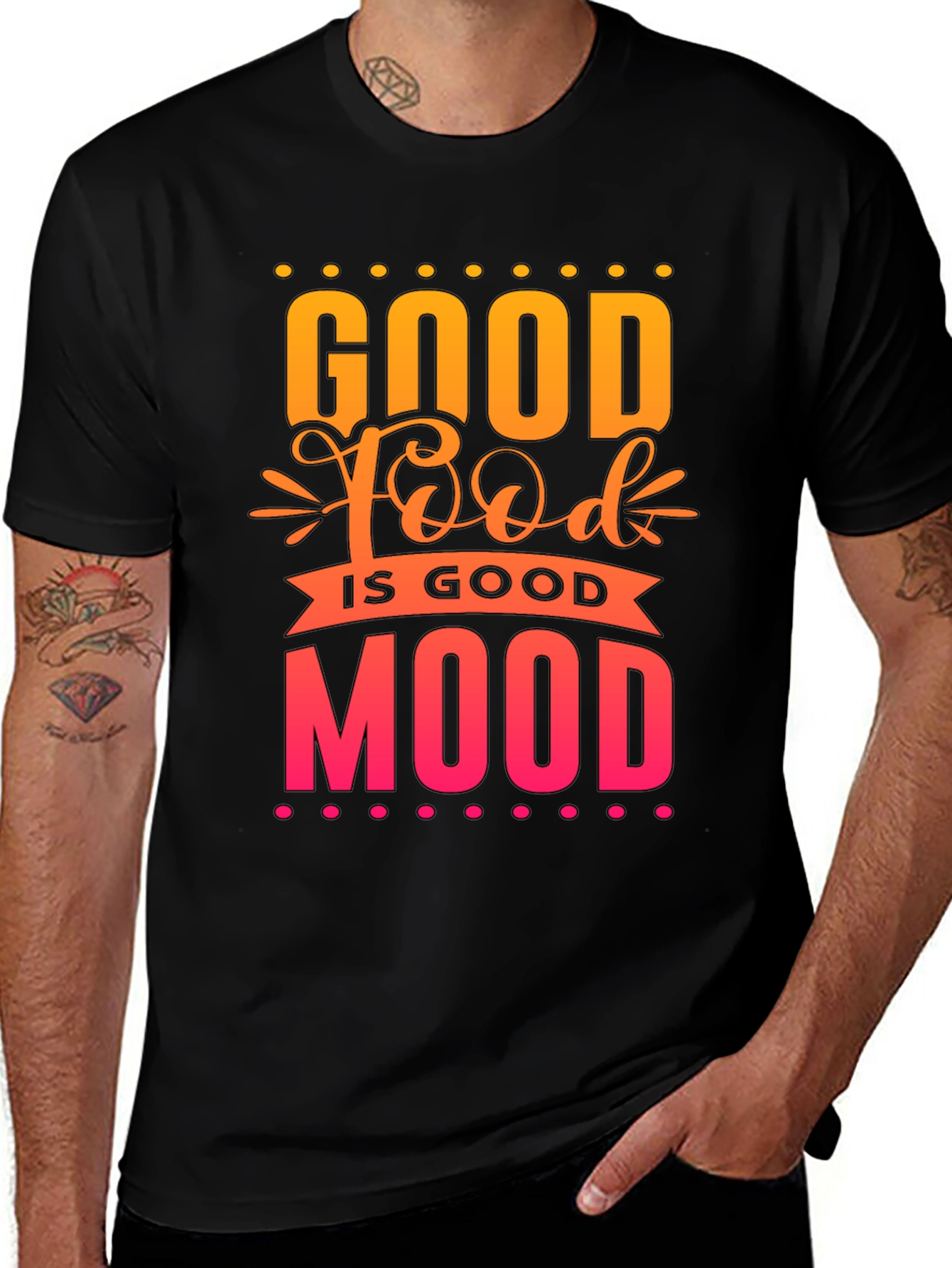 Good Food Good Mood Graphic Tee