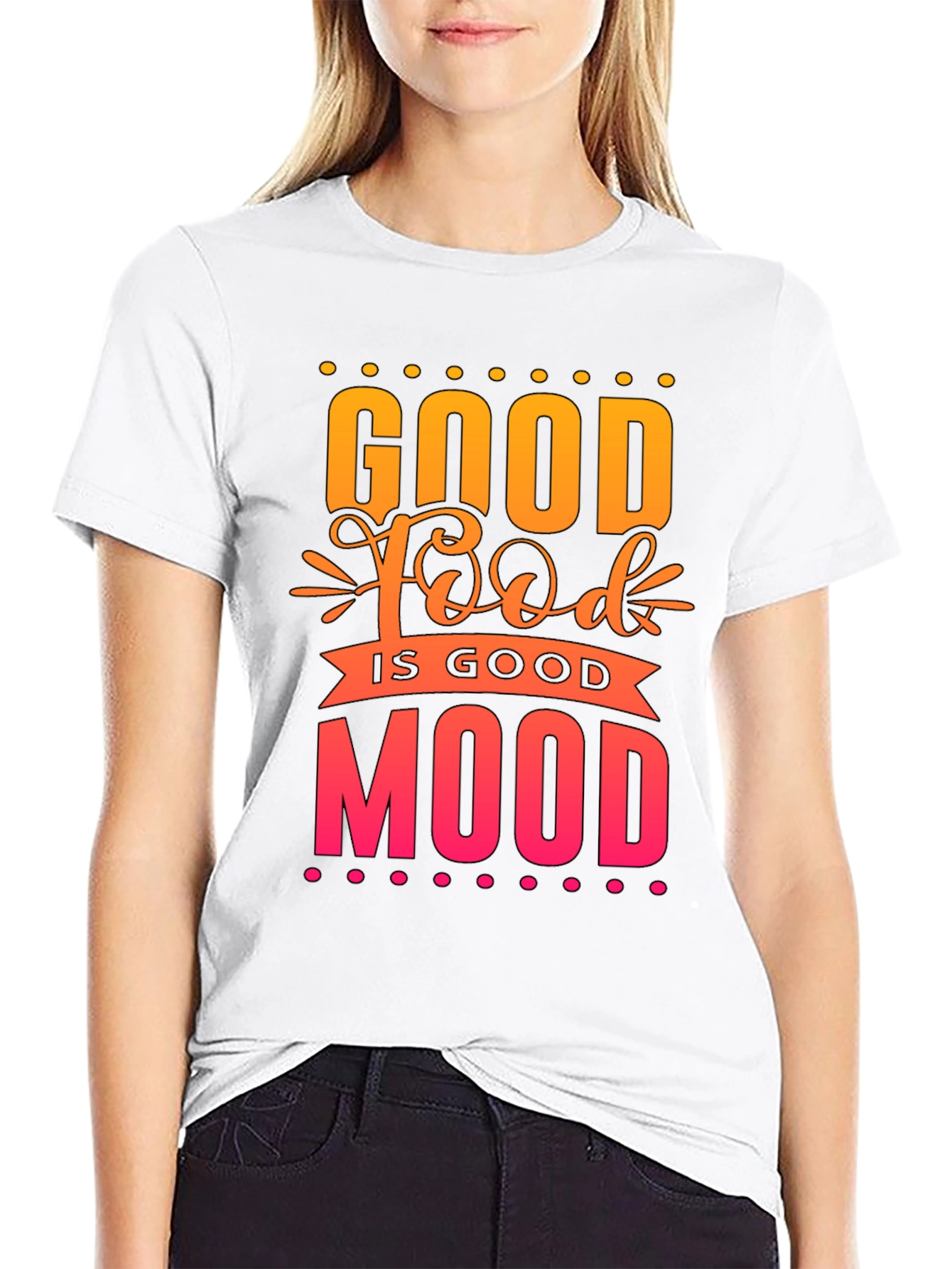 Good Food Good Mood Graphic Tee