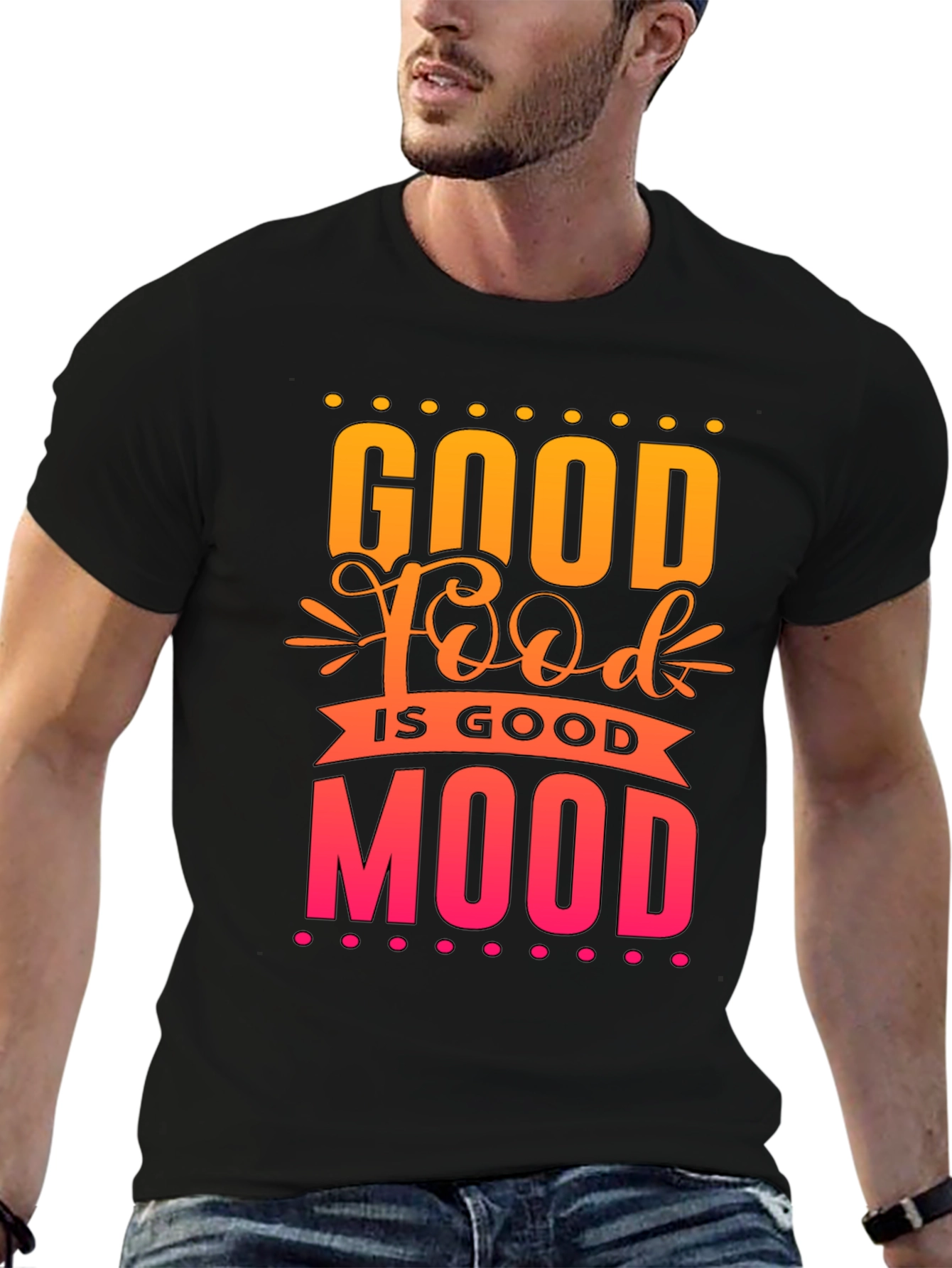 Good Food Good Mood Graphic Tee