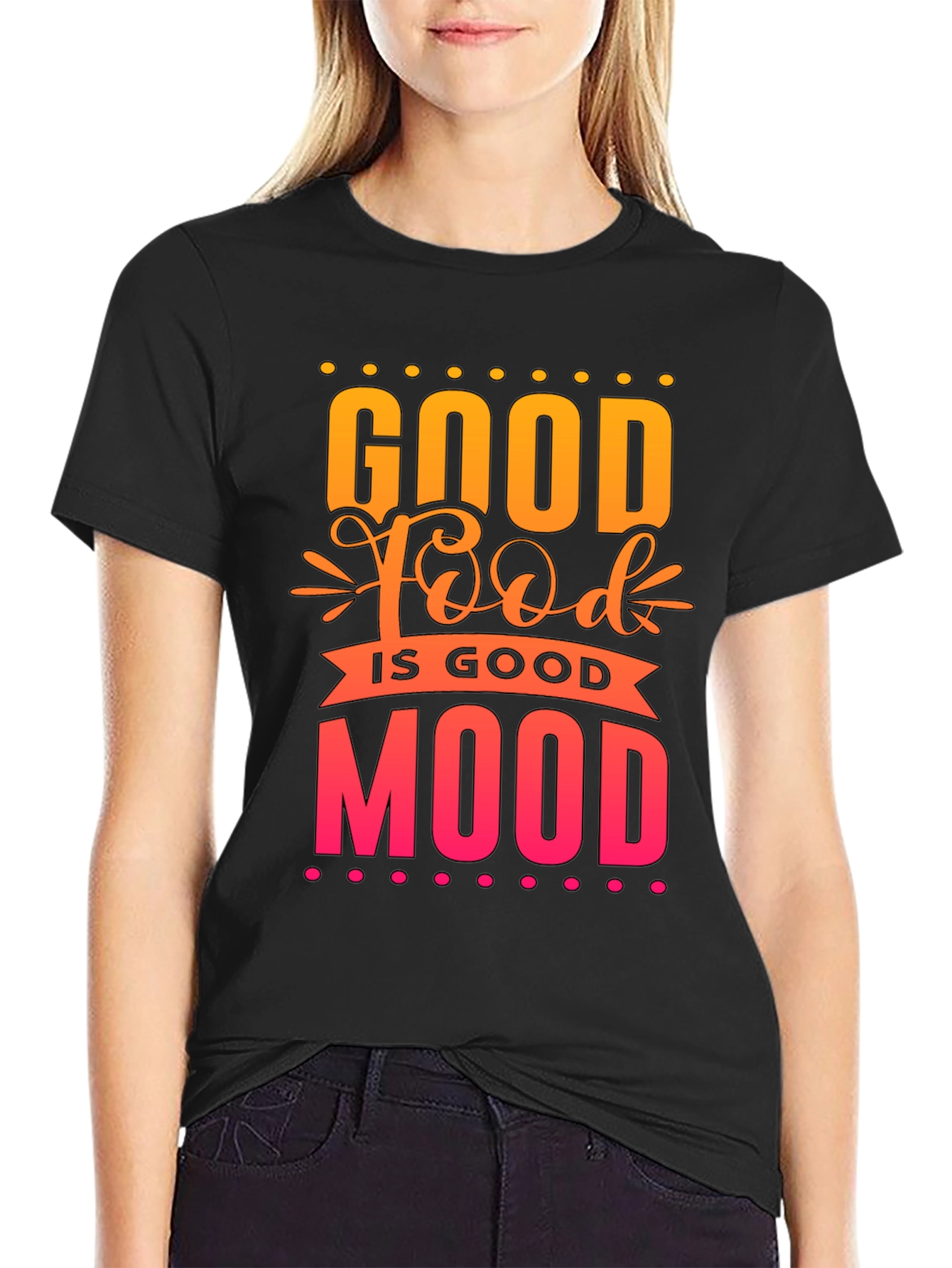 Good Food Good Mood Graphic Tee