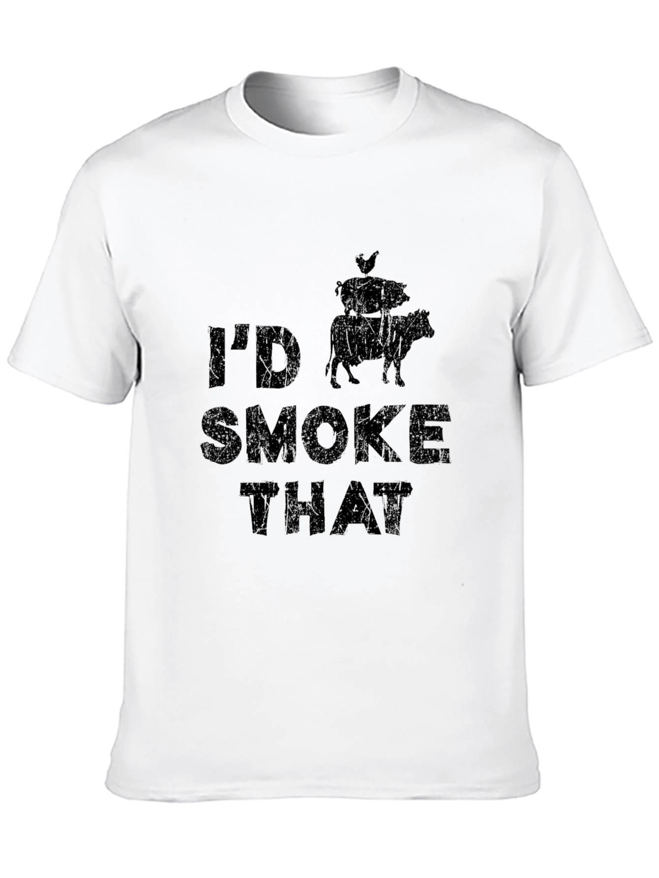 Id Smoke That BBQ T-Shirt