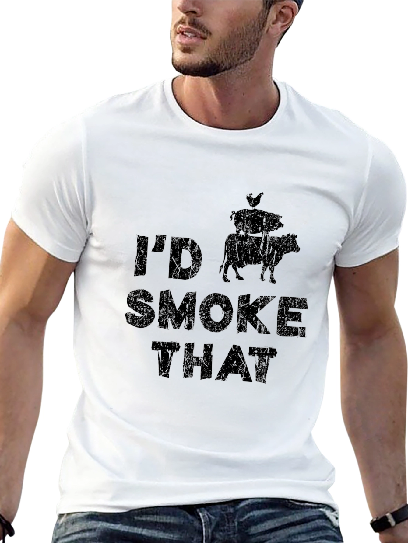 Id Smoke That BBQ T-Shirt