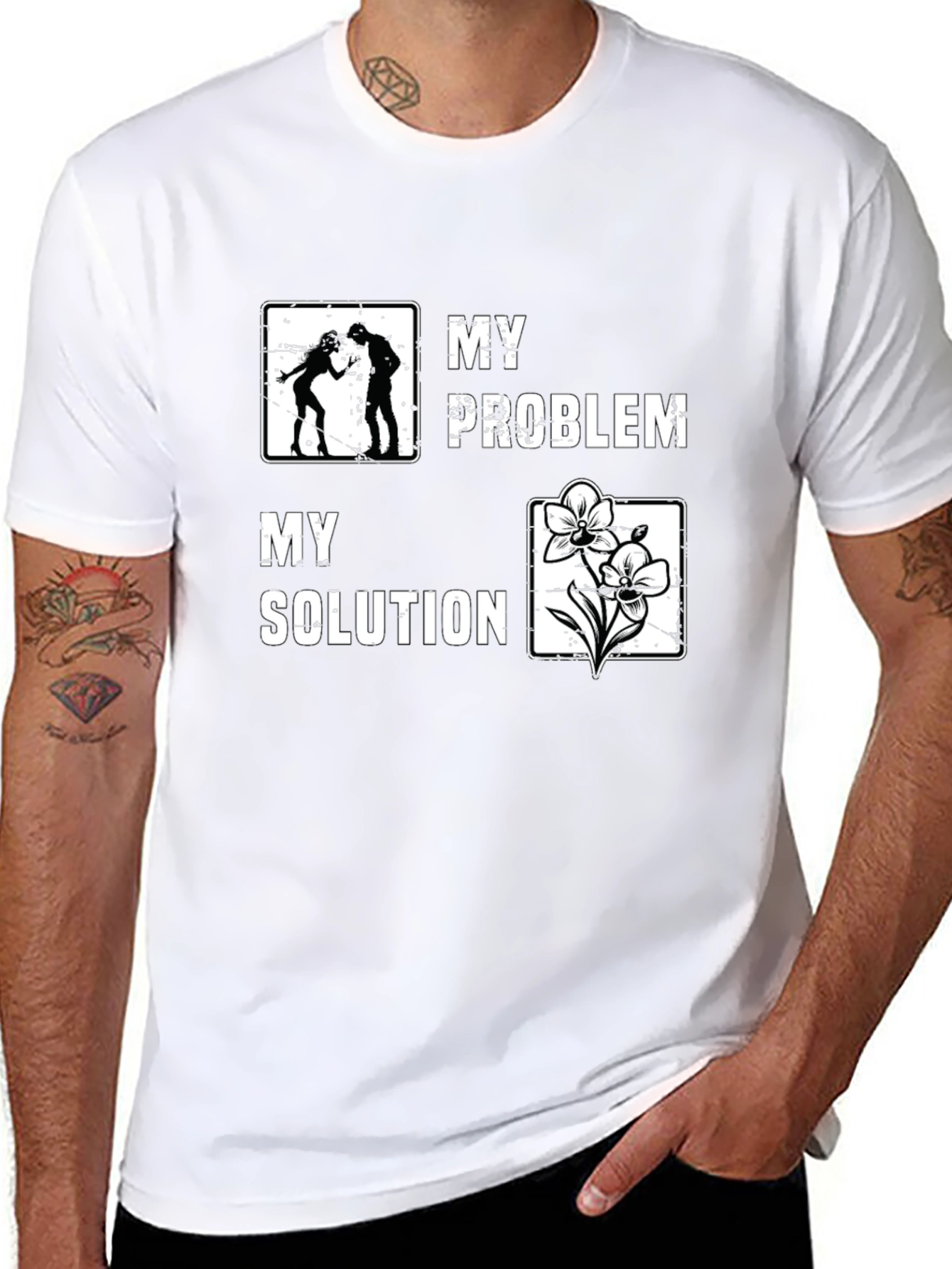 My Problem My Solution Graphic T-Shirt