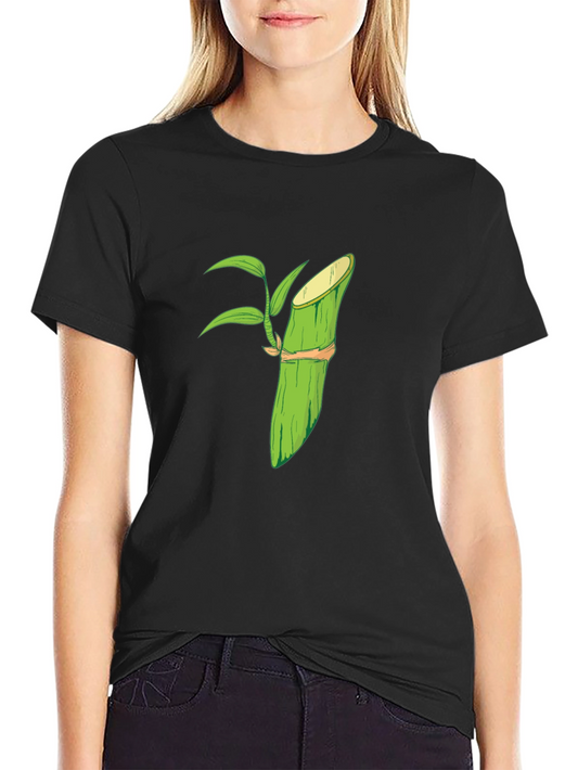 Bamboo Graphic Tee - Sustainable Style