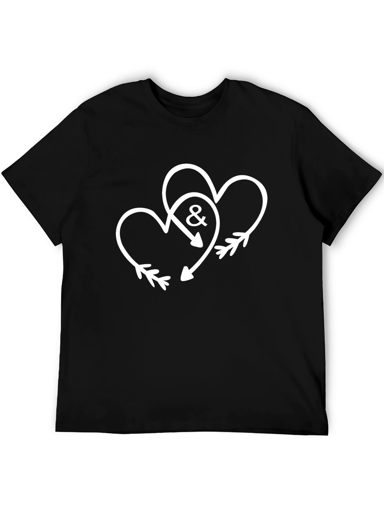 Heart & Arrow Graphic Tee - Stylish Casual Top