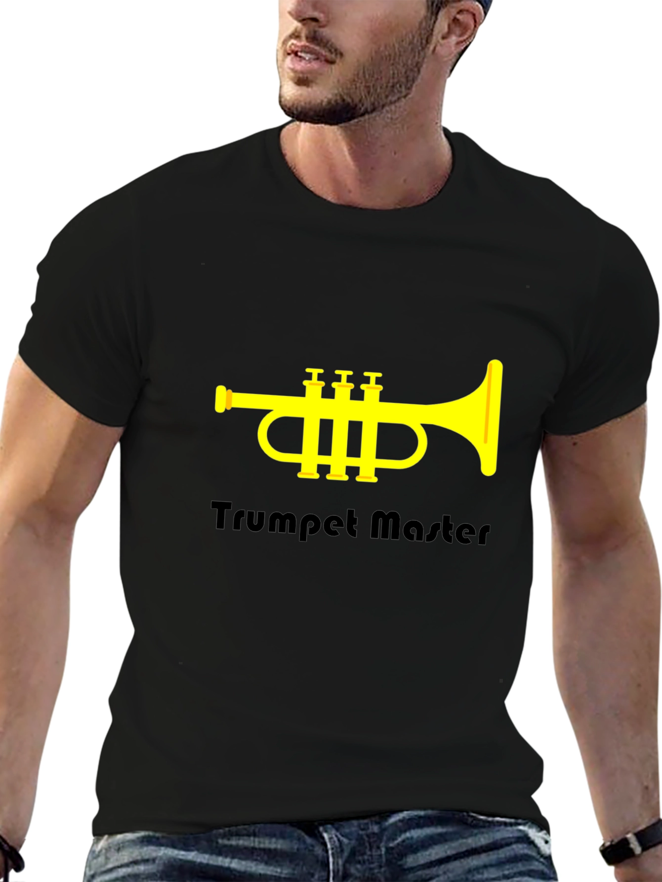 Trumpet Master Graphic Tee - Musician Gift