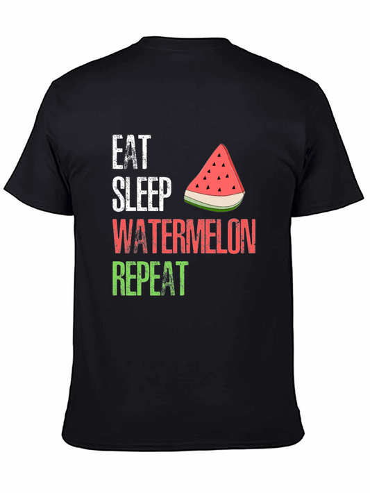 Eat Sleep Watermelon Repeat T-Shirt