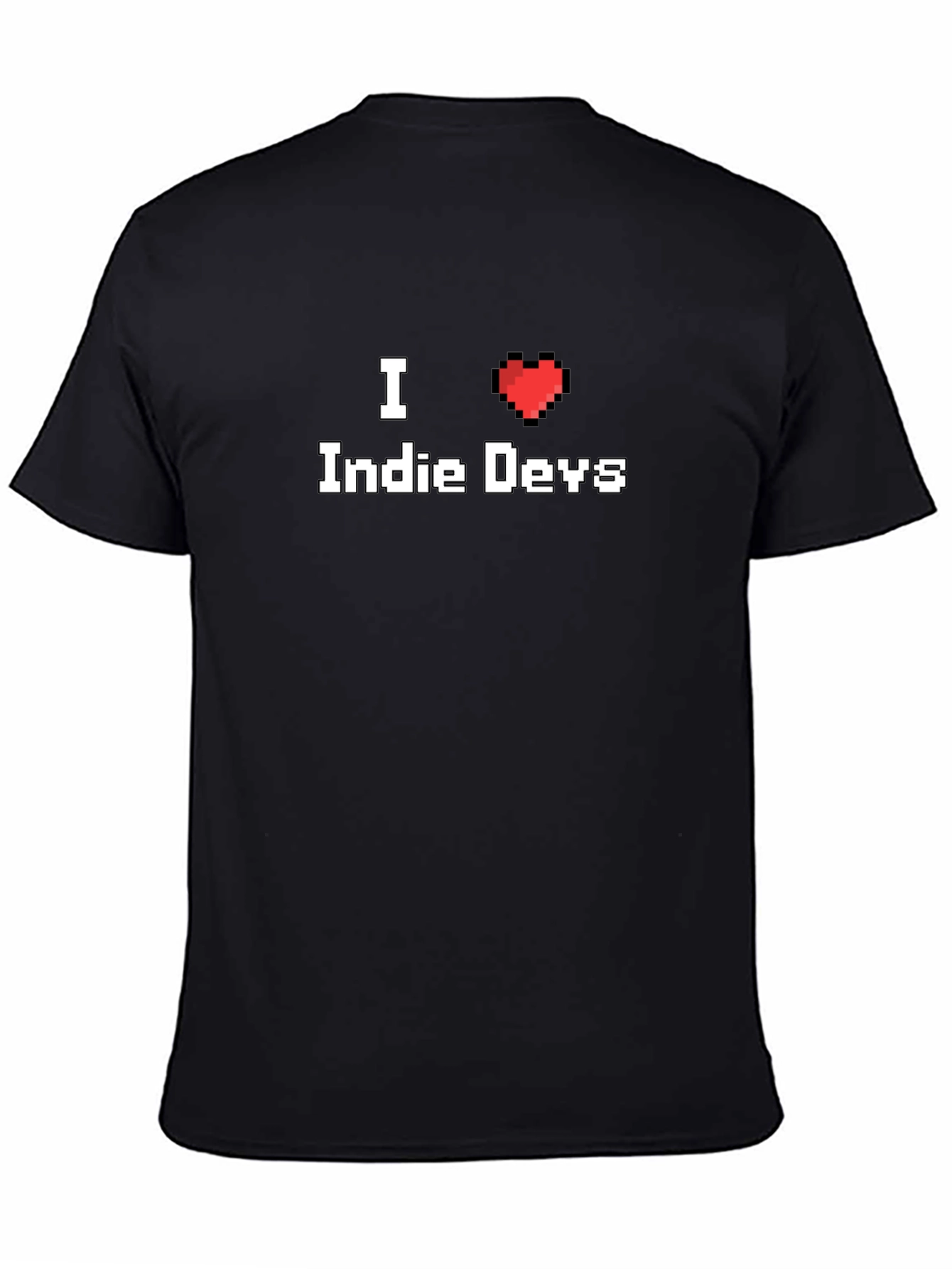 I Heart Indie Devs Pixel Art T-Shirt