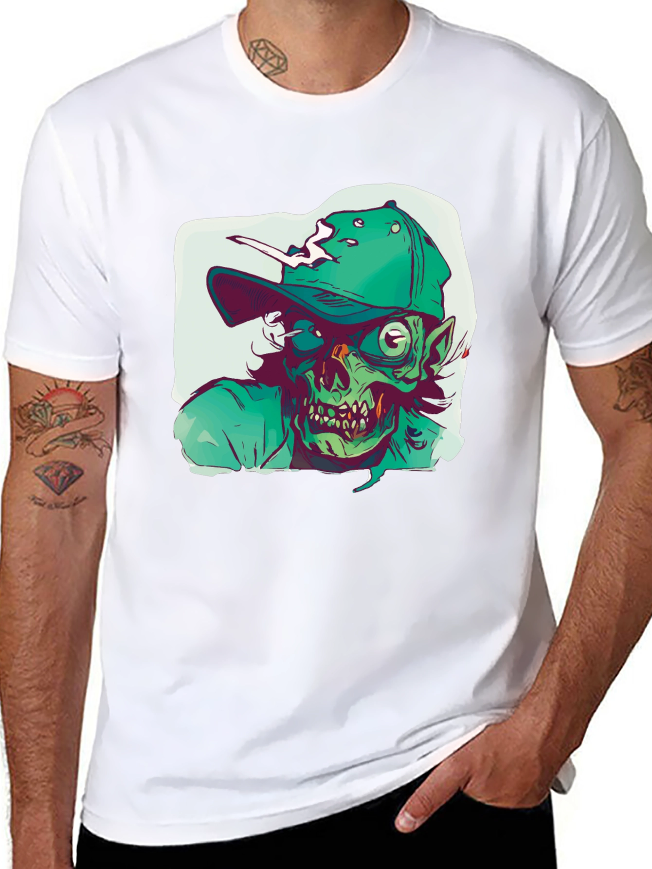 Zombie Baseball Tee