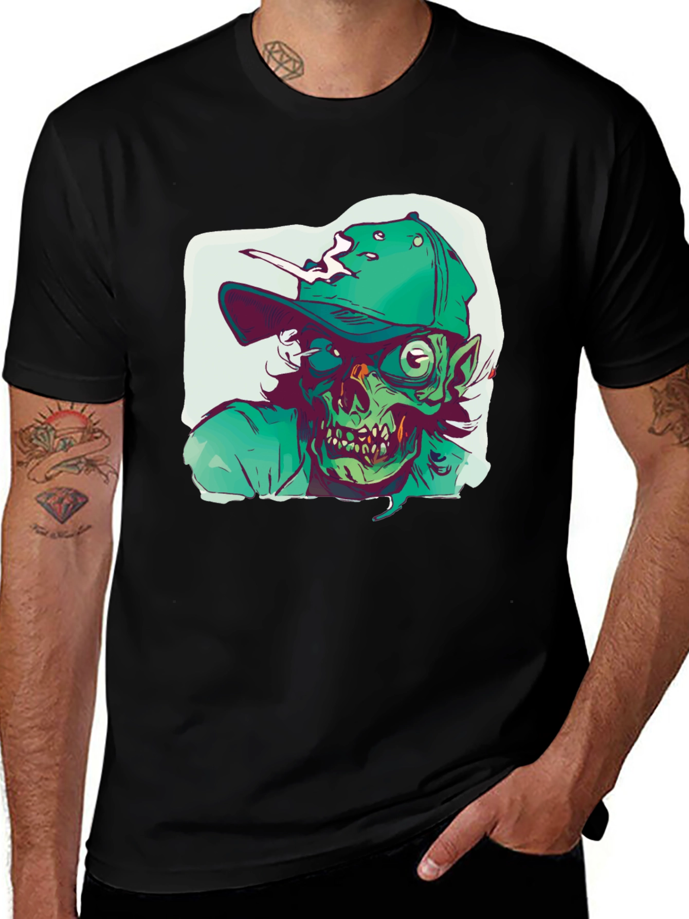 Zombie Baseball Tee