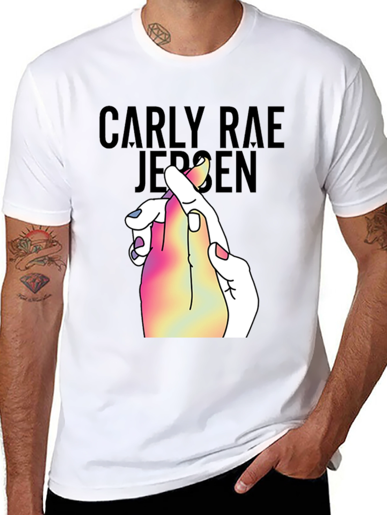 Carly Rae Jepsen Heart Sign T-Shirt