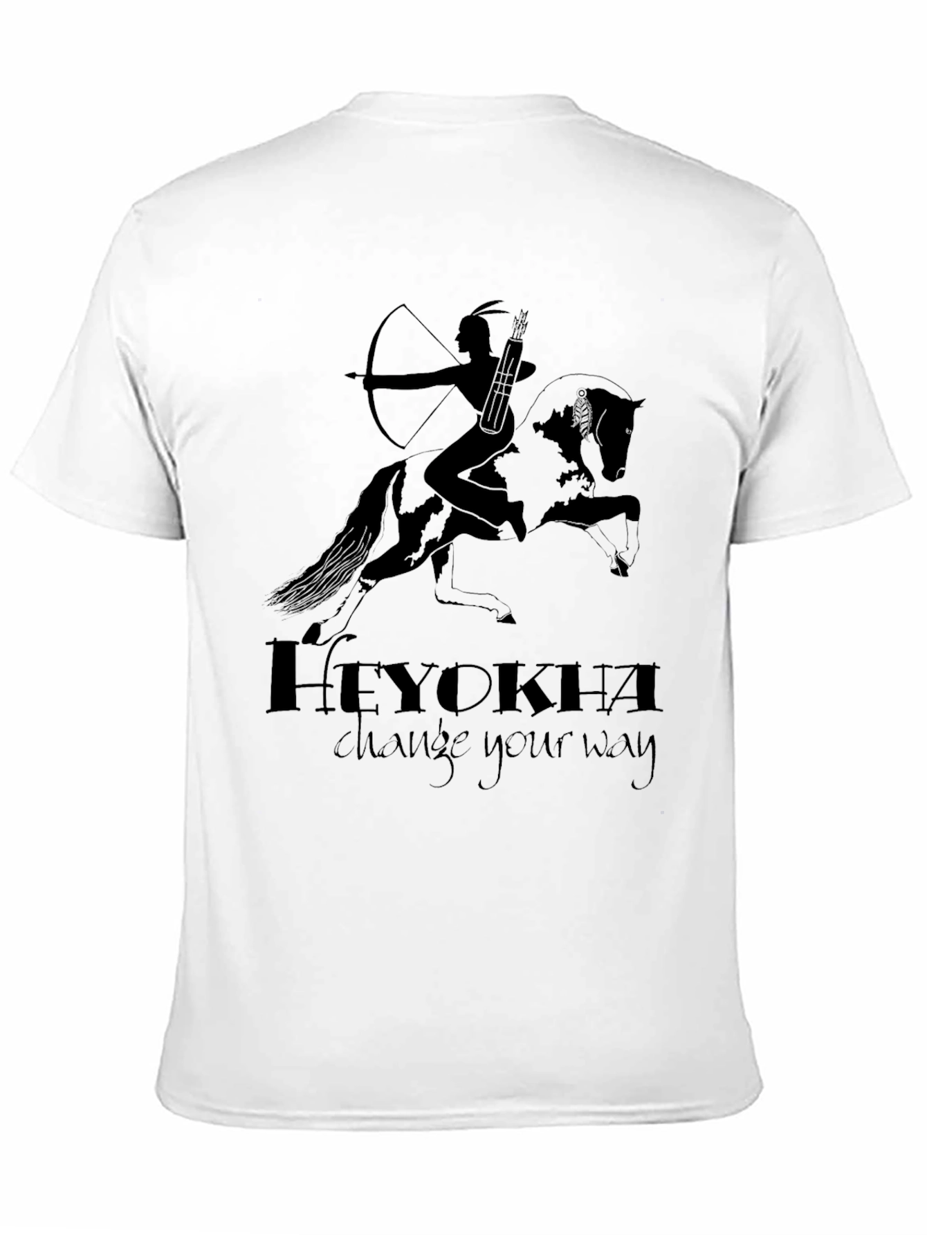 Heyokha Change Your Way Black T-Shirt